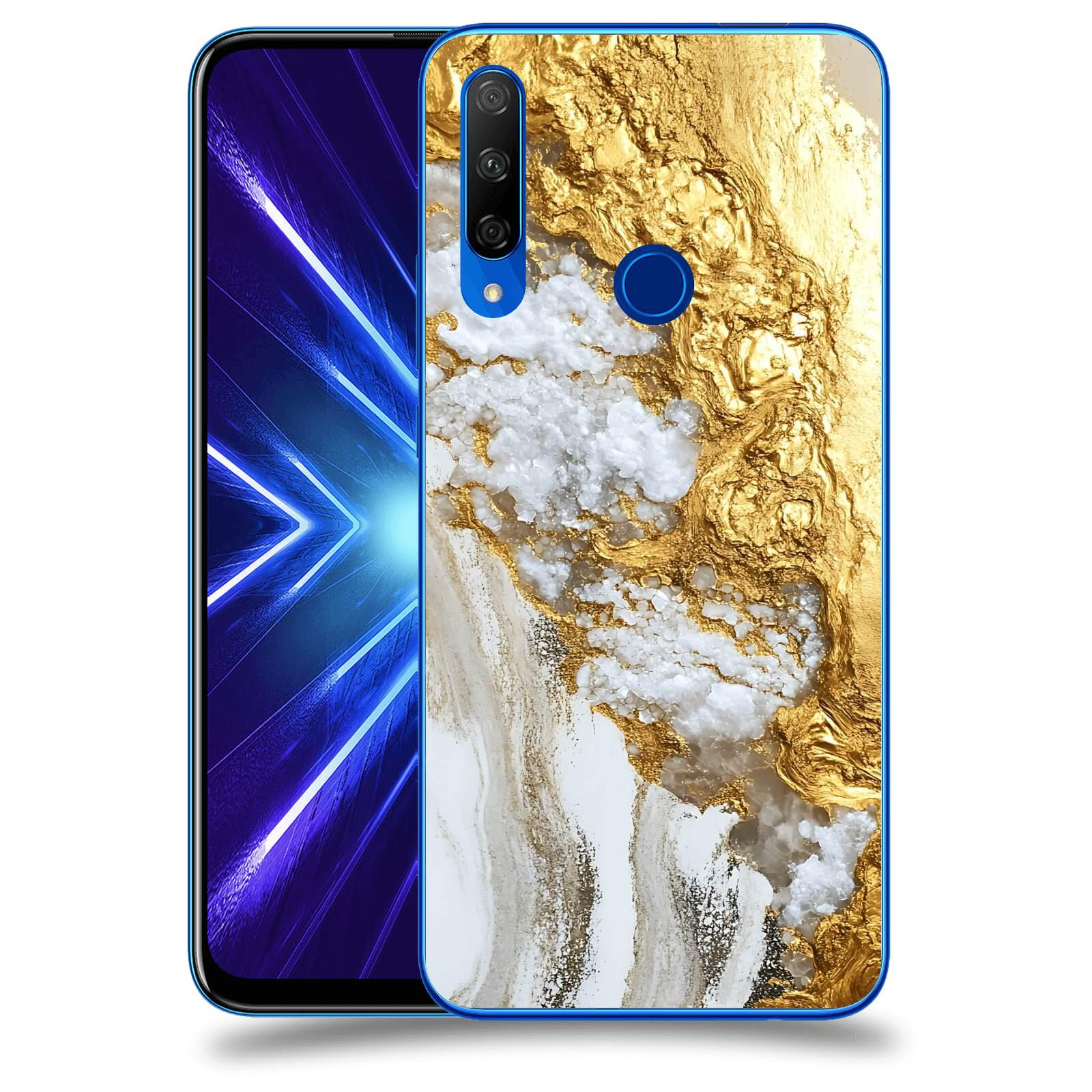 ACOVER Kryt na mobil Honor 9X - Liquid Gold V
