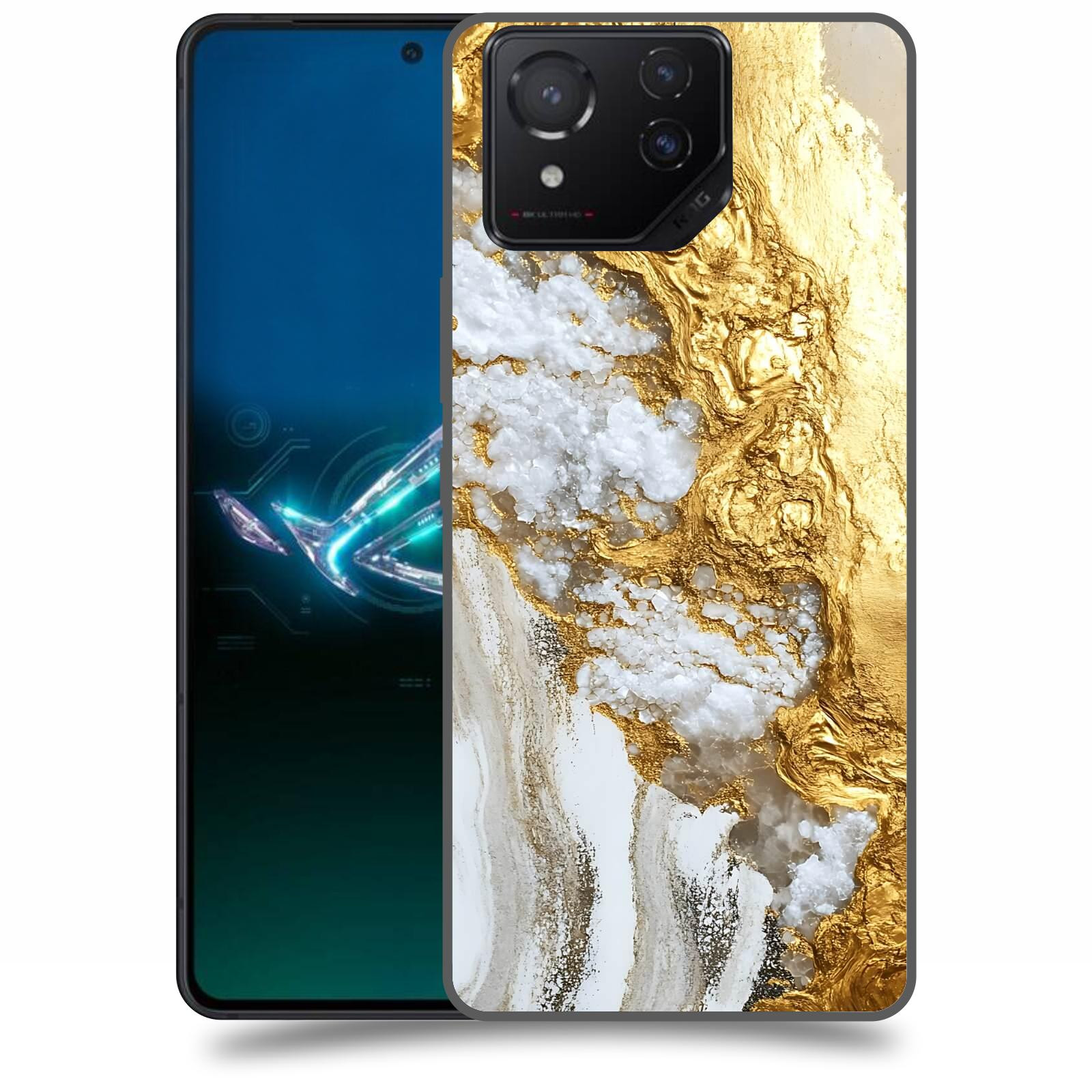 ACOVER Kryt na mobil Asus ROG Phone 8 - Liquid Gold V