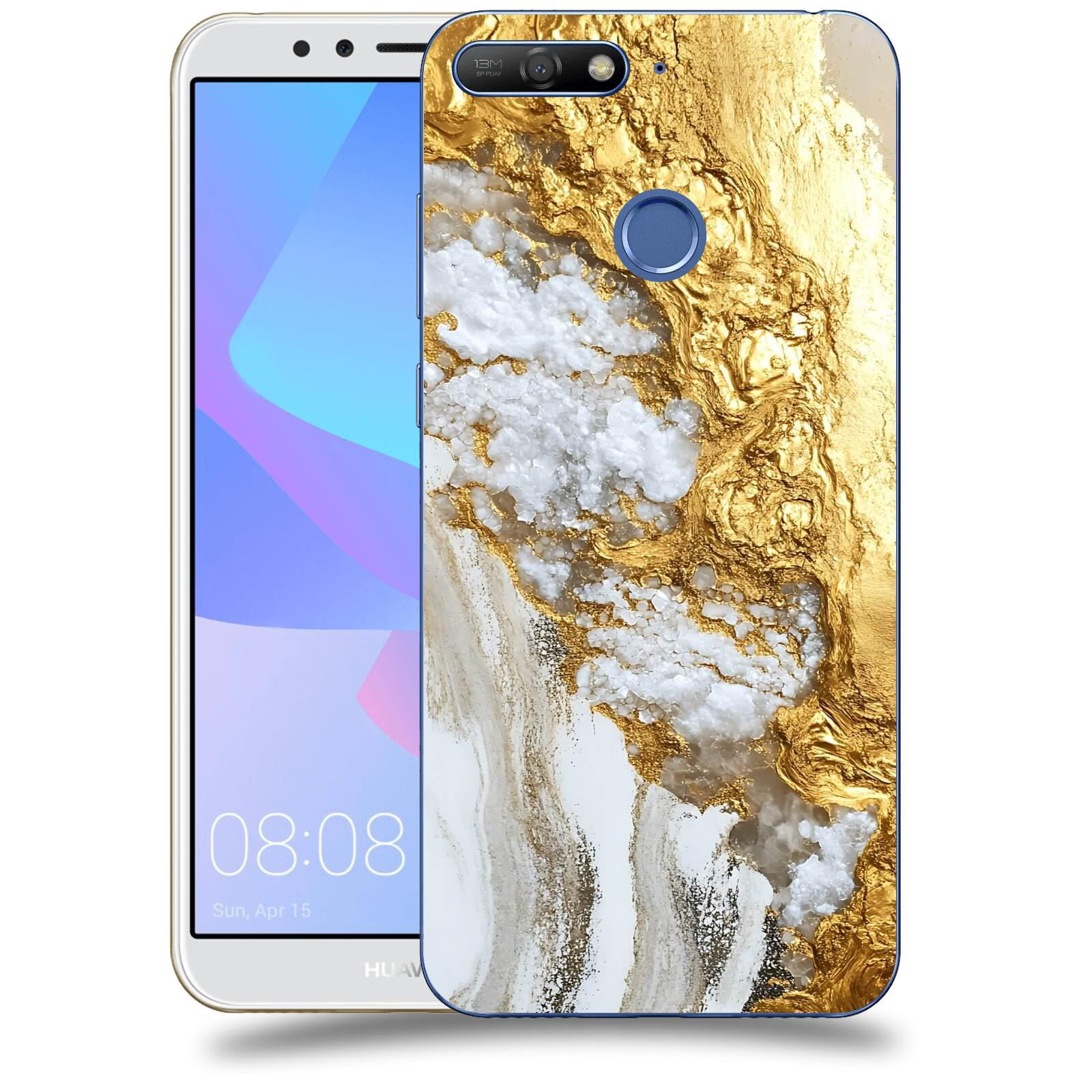 ACOVER Kryt na mobil Huawei Y6 Prime 2018 - Liquid Gold V