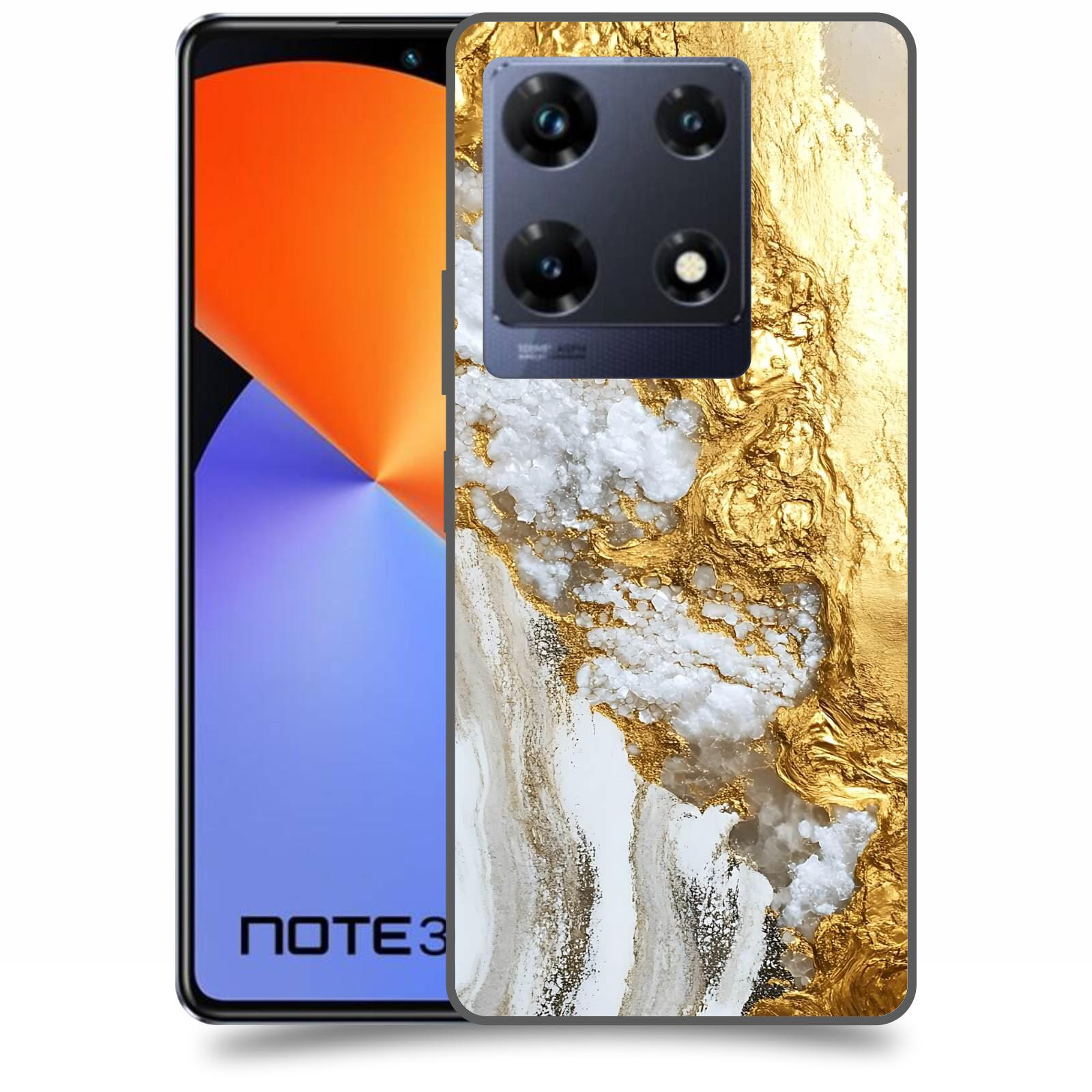 ACOVER Kryt na mobil Infinix Note 30 PRO - Liquid Gold V