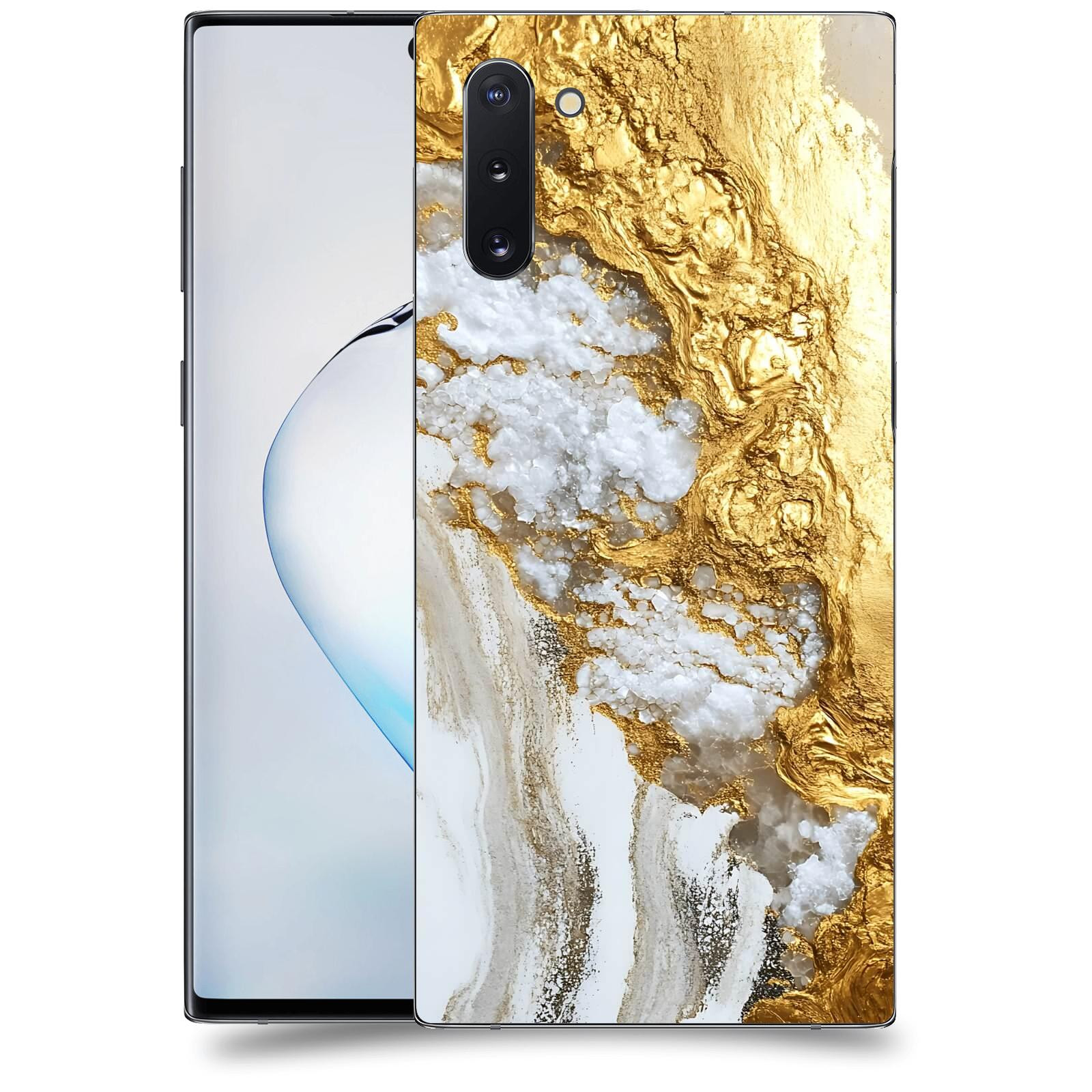 ACOVER Kryt na mobil Samsung Galaxy Note 10 N970F - Liquid Gold V