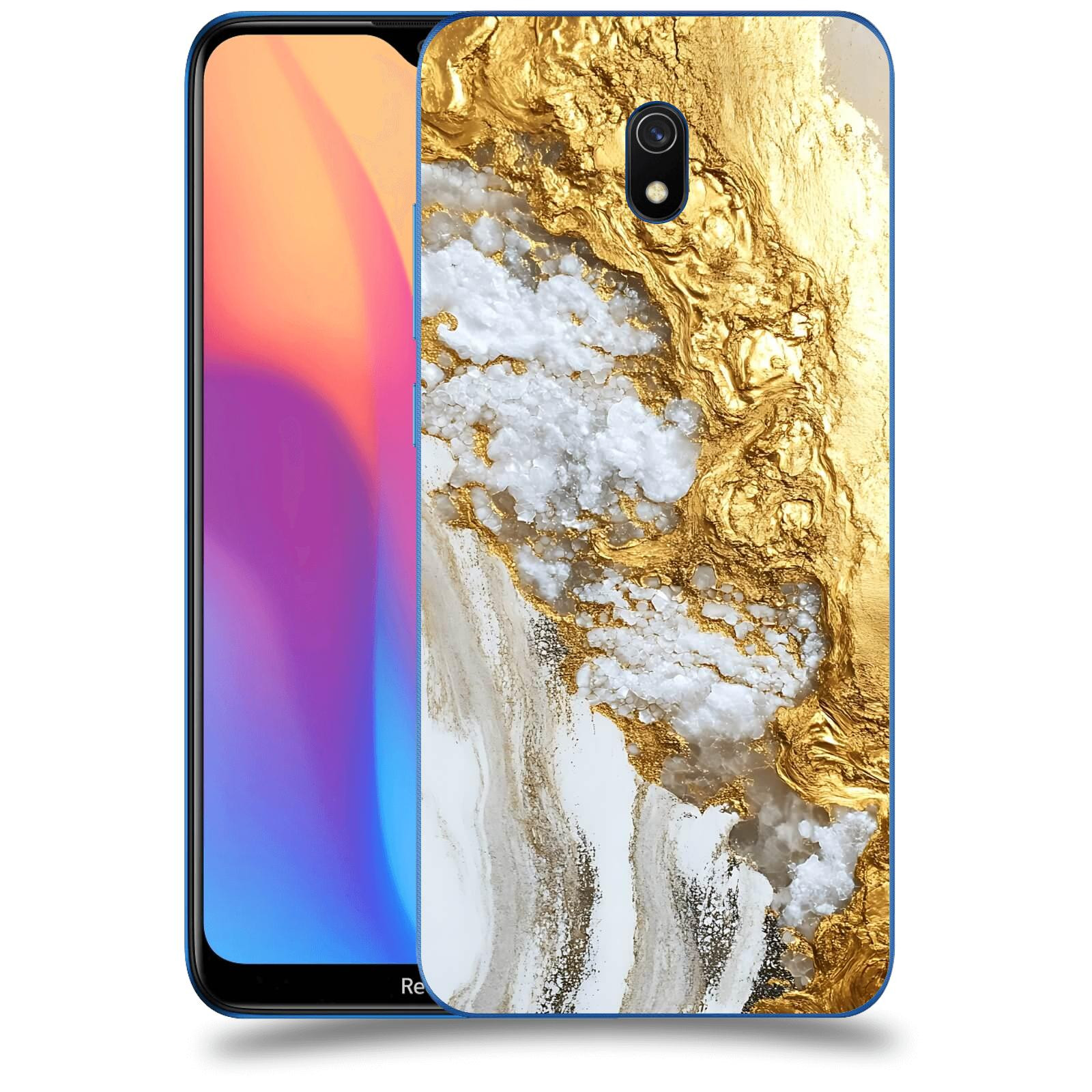 ACOVER Kryt na mobil Xiaomi Redmi 8A - Liquid Gold V