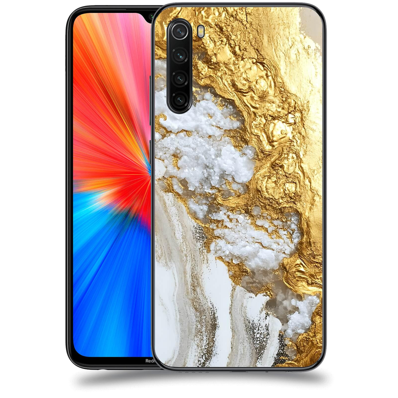 ACOVER Kryt na mobil Xiaomi Redmi Note 8 - Liquid Gold V