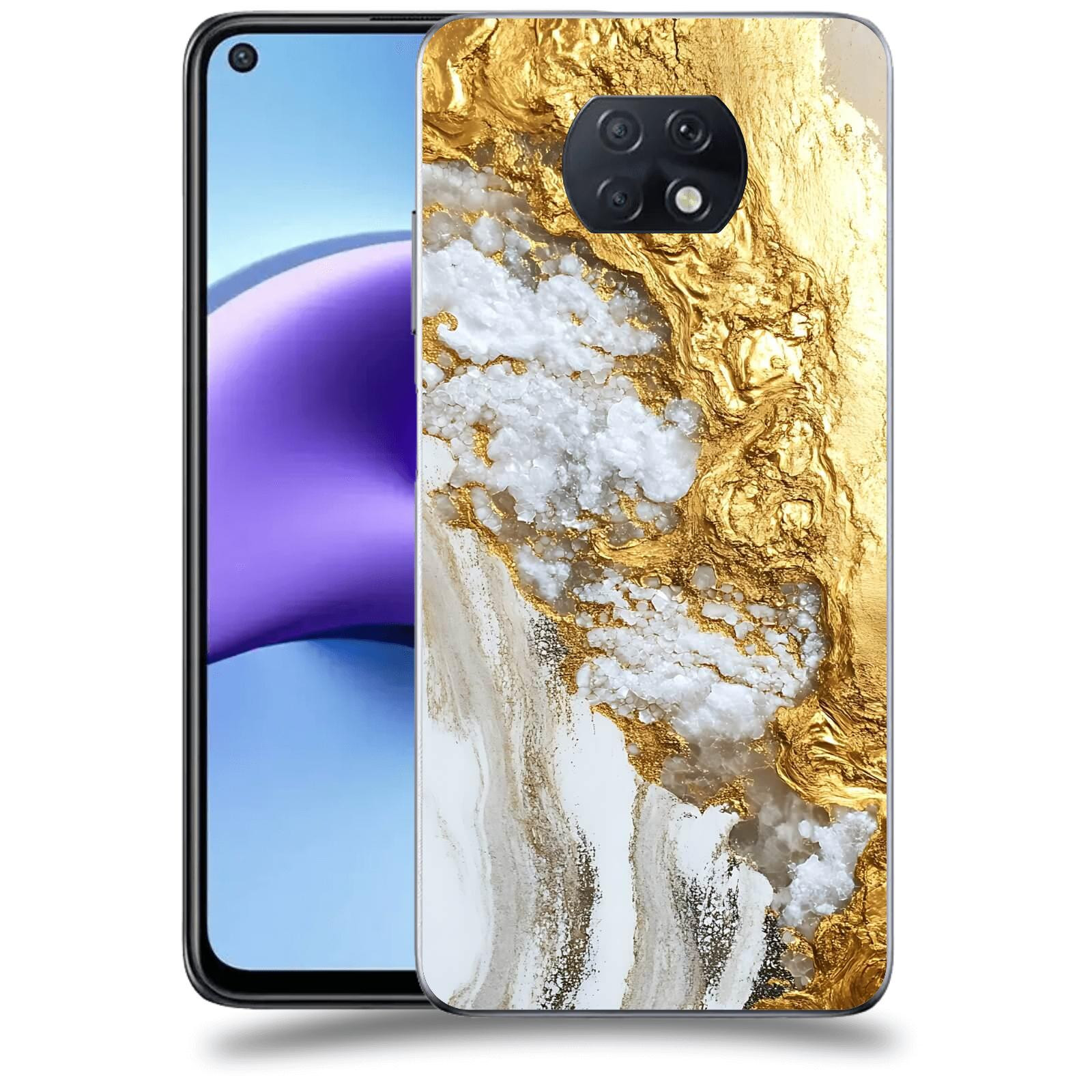 ACOVER Kryt na mobil Xiaomi Redmi Note 9T - Liquid Gold V