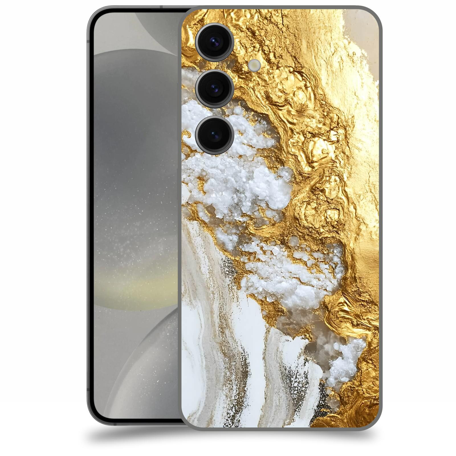 ACOVER Kryt na mobil Samsung Galaxy S24 - Liquid Gold V