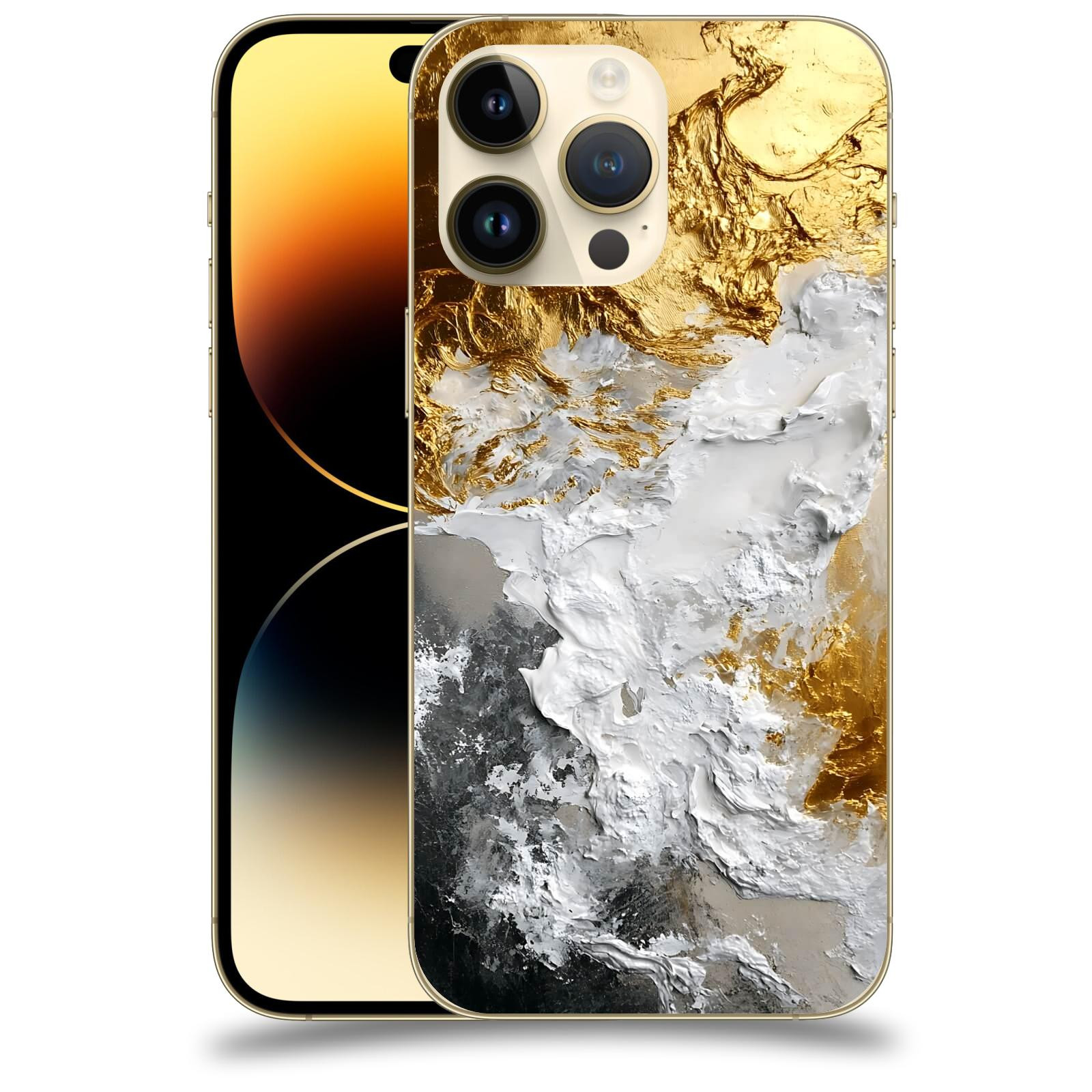 ACOVER Kryt na mobil Apple iPhone 14 Pro Max - Liquid Gold VI