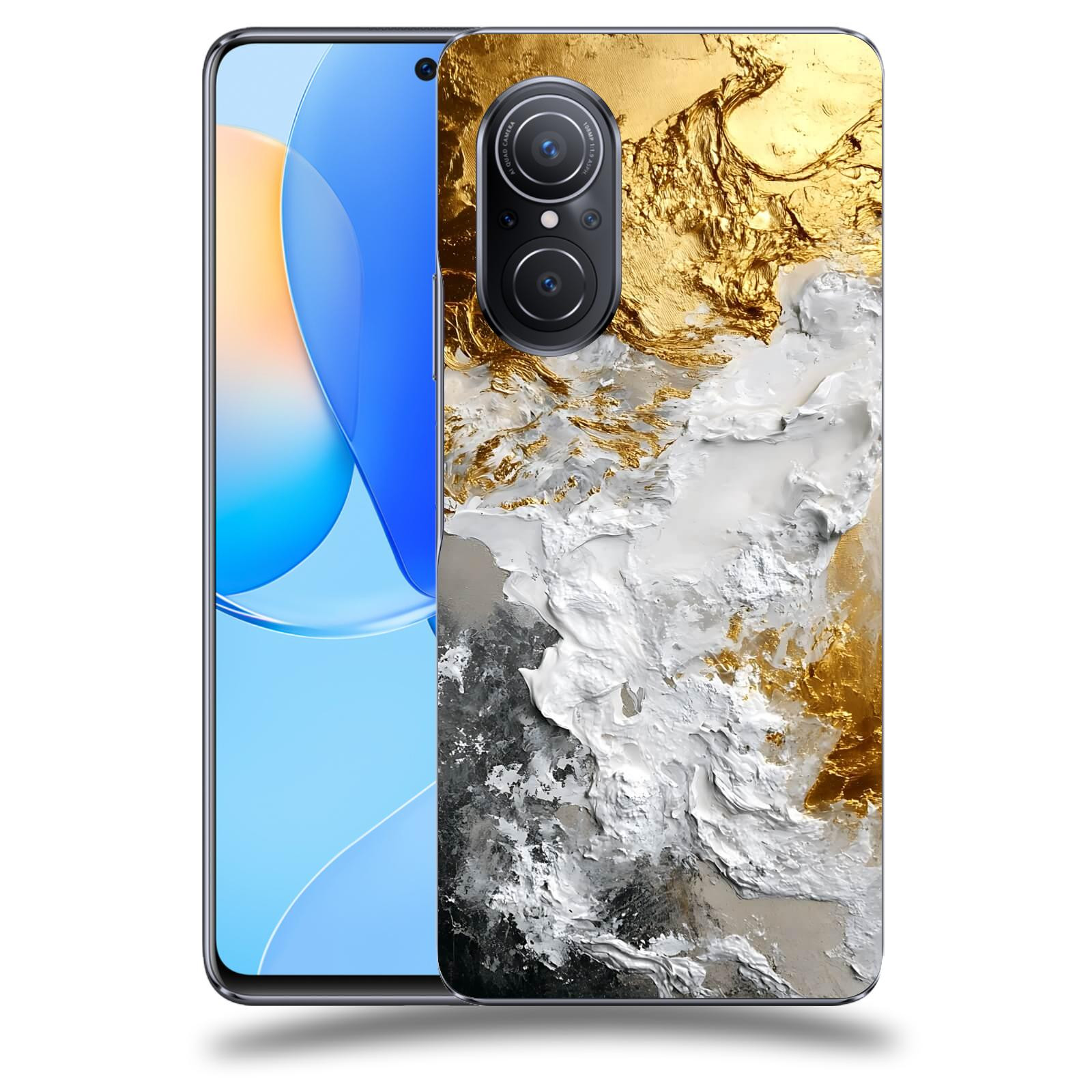 ACOVER Kryt na mobil Huawei Nova 9 SE - Liquid Gold VI