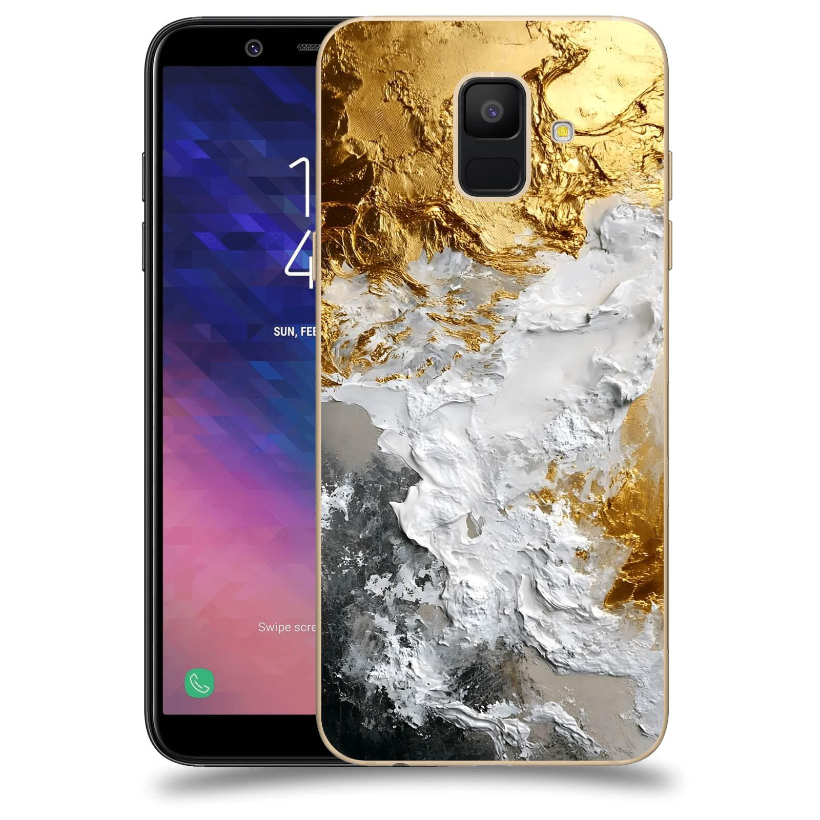 ACOVER Kryt na mobil Samsung Galaxy A6 A600F - Liquid Gold VI