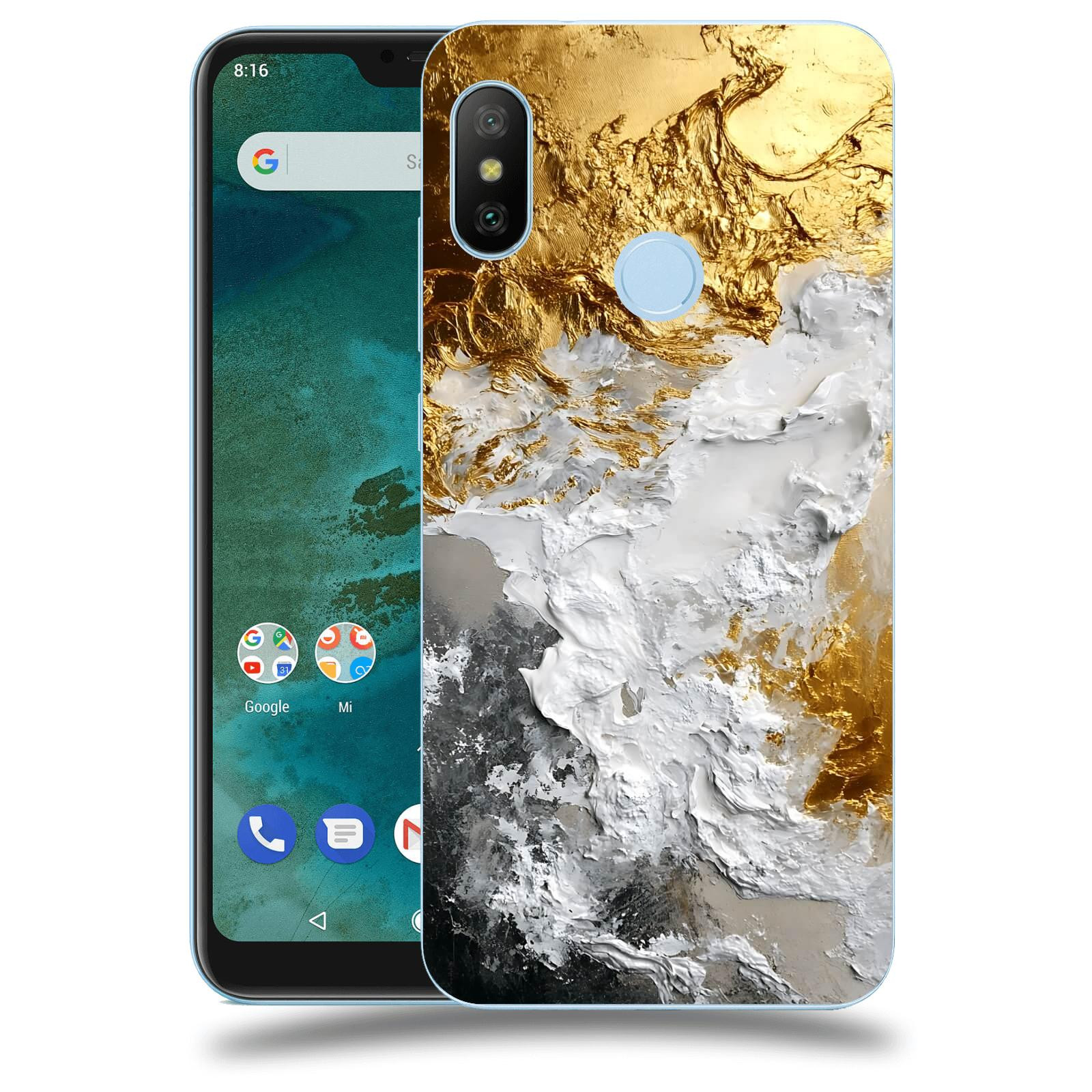 ACOVER Kryt na mobil Xiaomi Mi A2 Lite - Liquid Gold VI