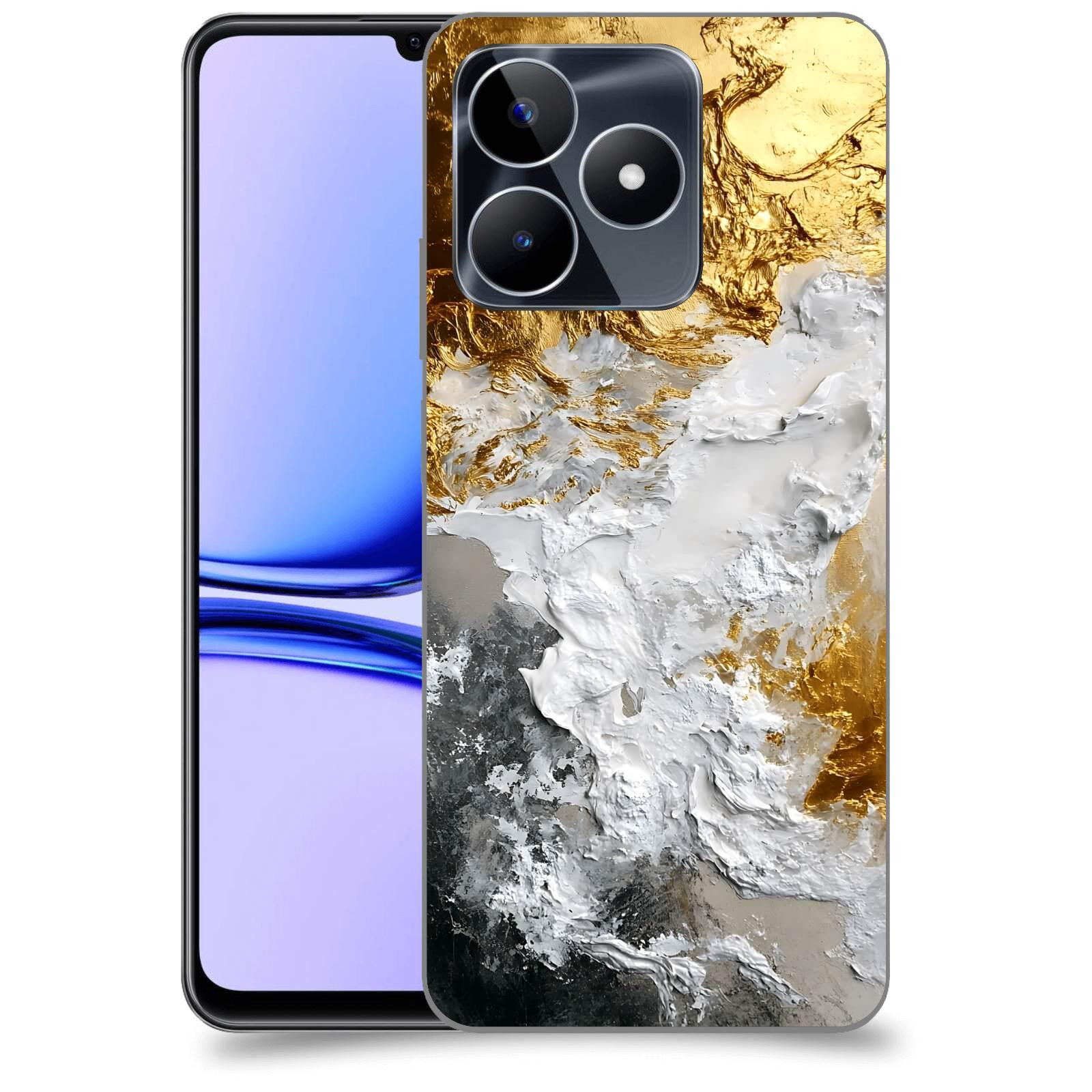 ACOVER Kryt na mobil Realme C53 - Liquid Gold VI