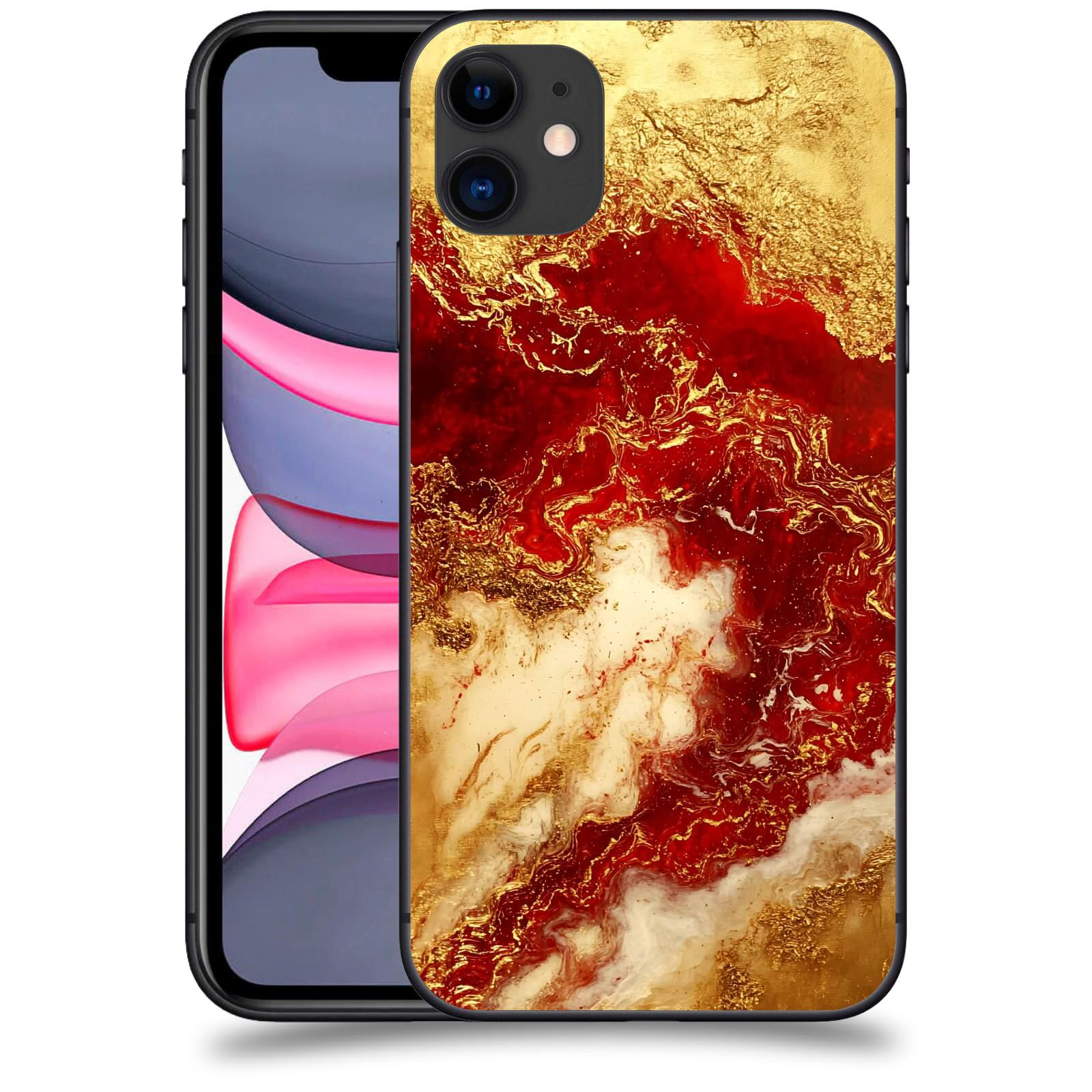 ACOVER Kryt na mobil Apple iPhone 11 - Golden Blood I