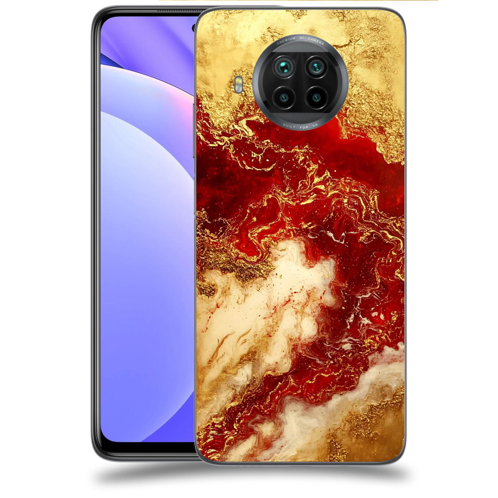 ACOVER Kryt na mobil Xiaomi Mi 10T Lite - Golden Blood I