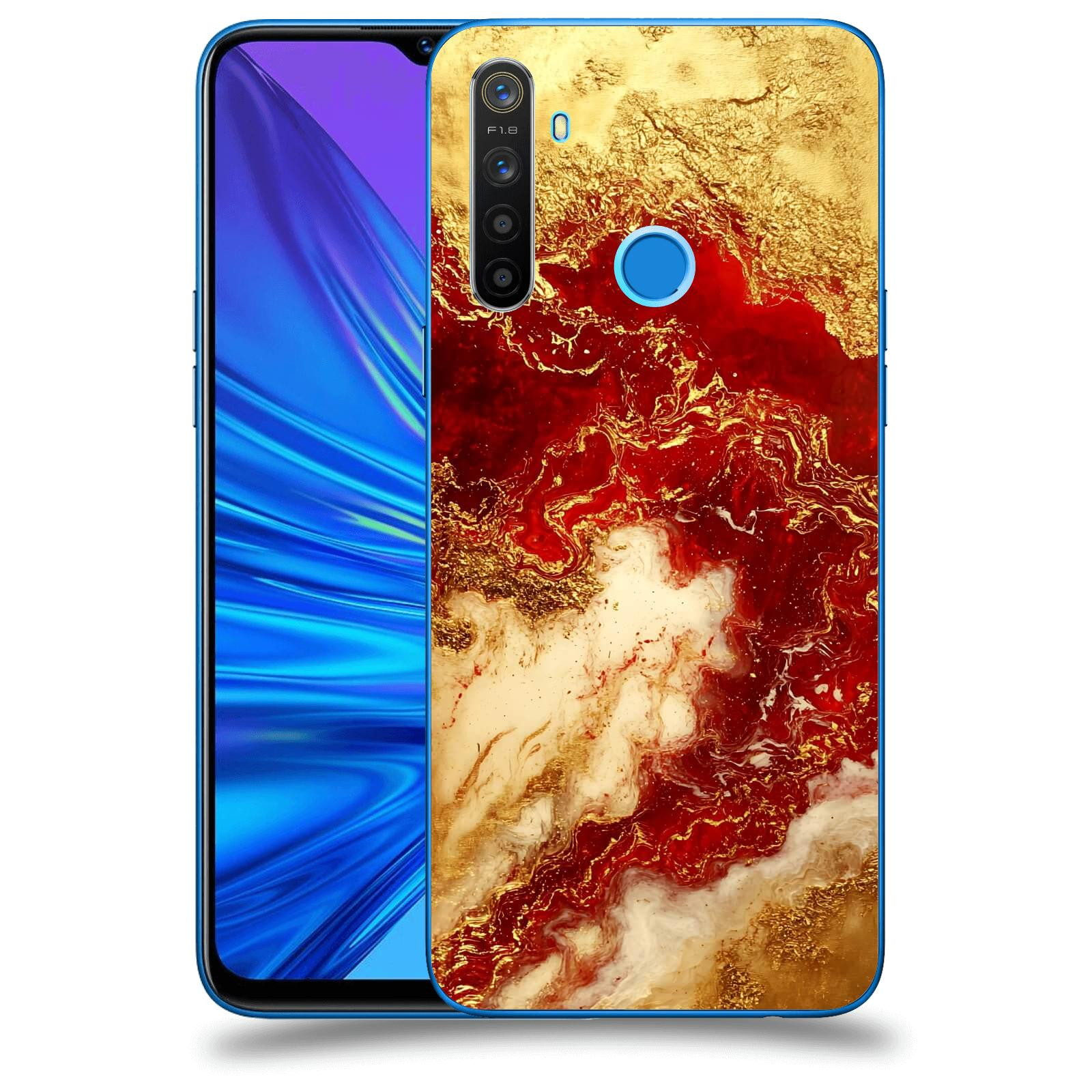 ACOVER Kryt na mobil Realme 5 - Golden Blood I