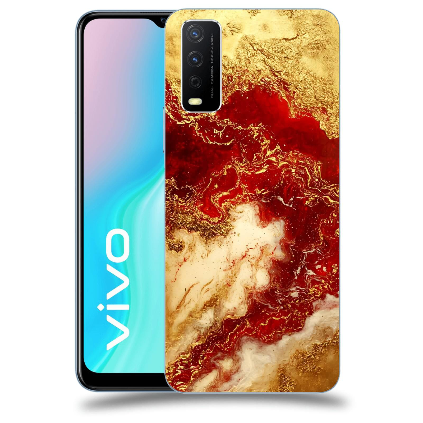 ACOVER Kryt na mobil Vivo Y11s - Golden Blood I