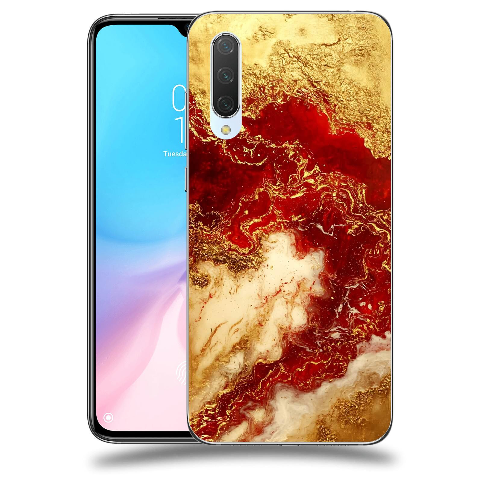 ACOVER Kryt na mobil Xiaomi Mi 9 Lite - Golden Blood I