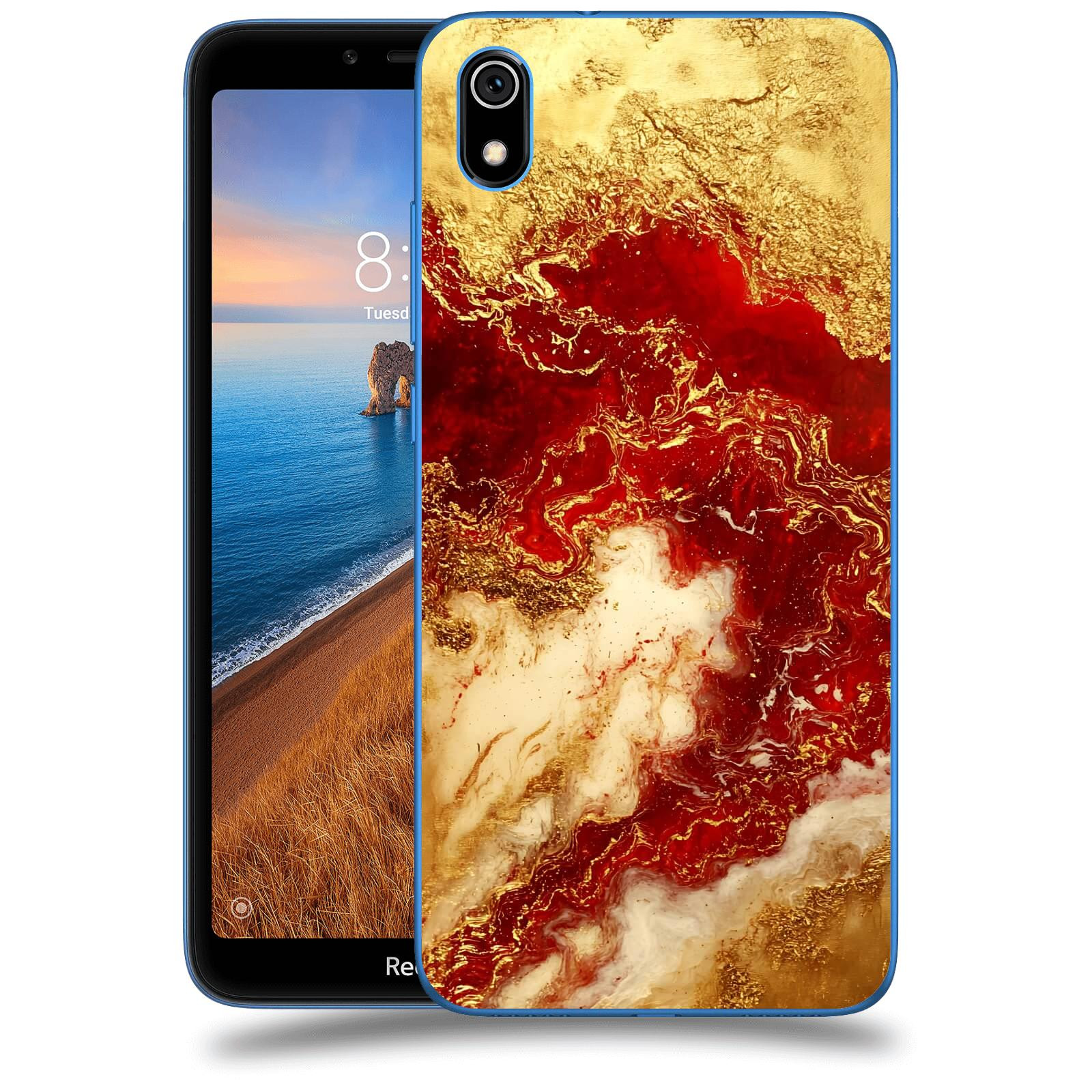 ACOVER Kryt na mobil Xiaomi Redmi 7A - Golden Blood I