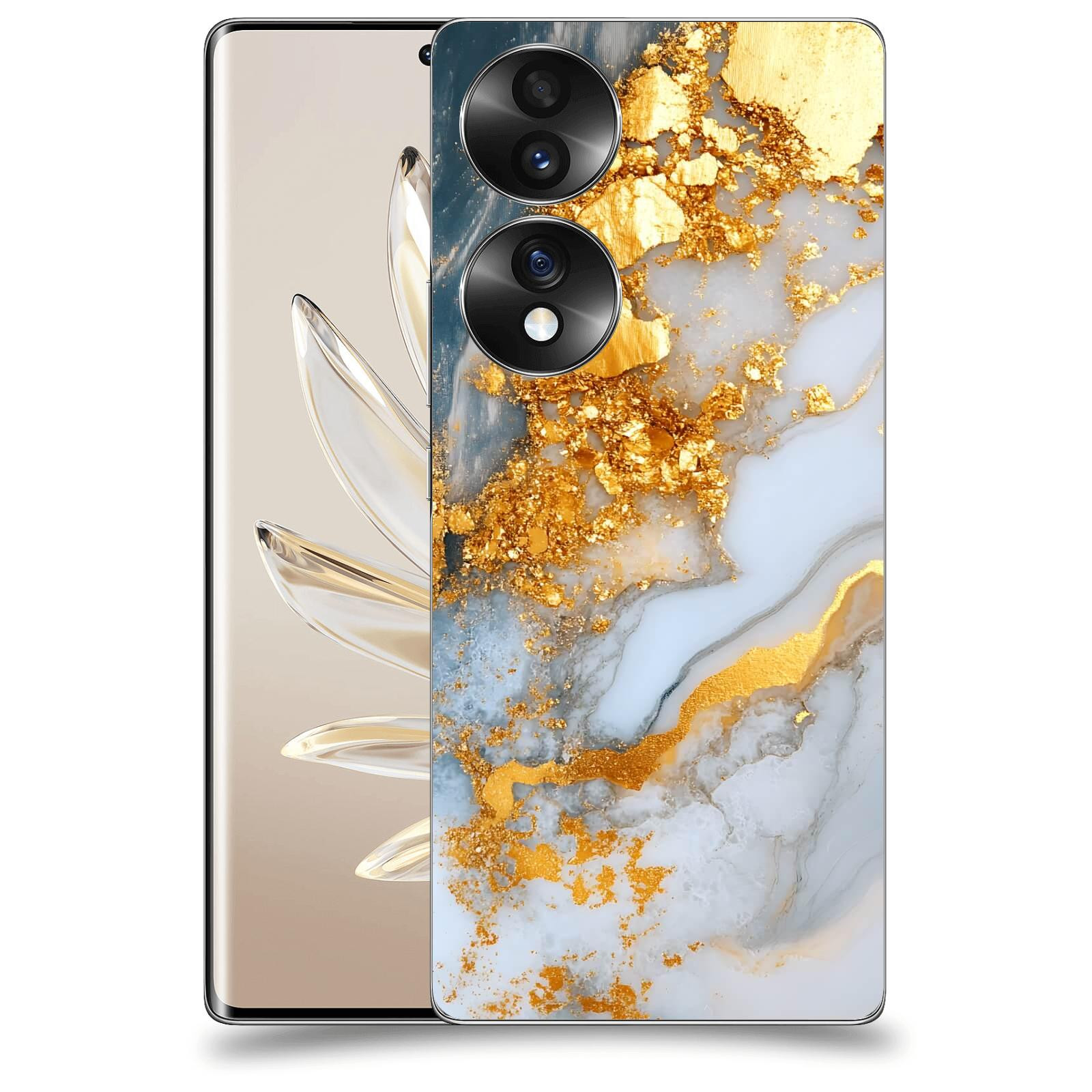 ACOVER Kryt na mobil Honor 70 - Liquid Gold VII