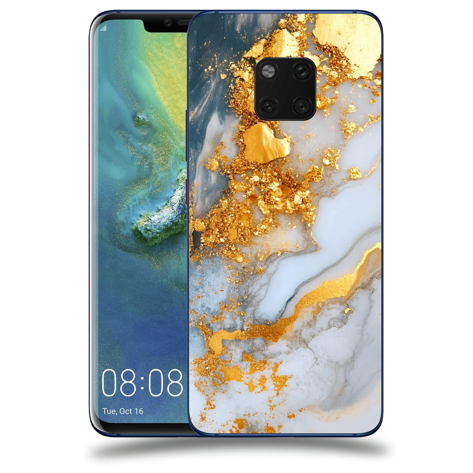 ACOVER Kryt na mobil Huawei Mate 20 Pro - Liquid Gold VII