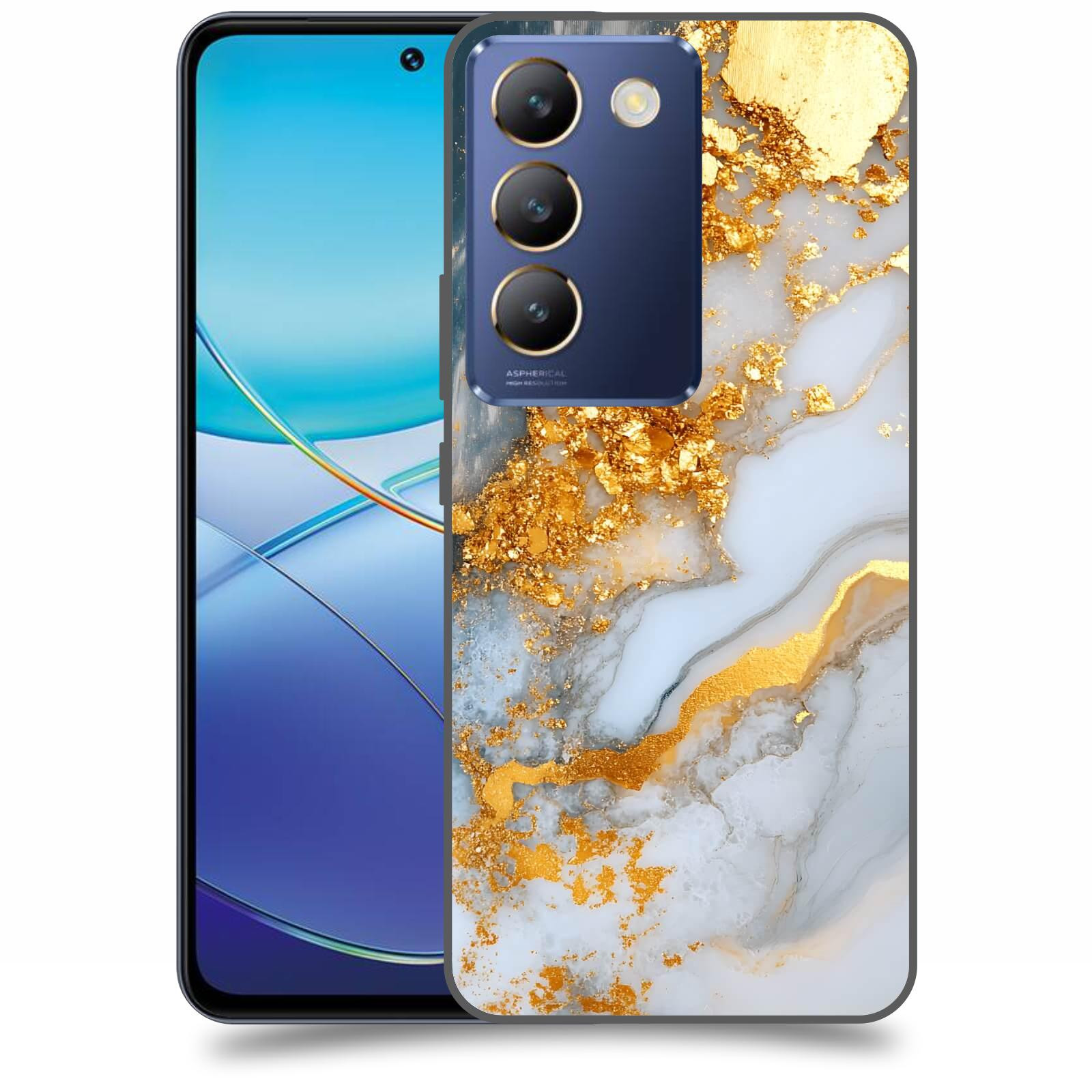 ACOVER Kryt na mobil Vivo V40SE - Liquid Gold VII
