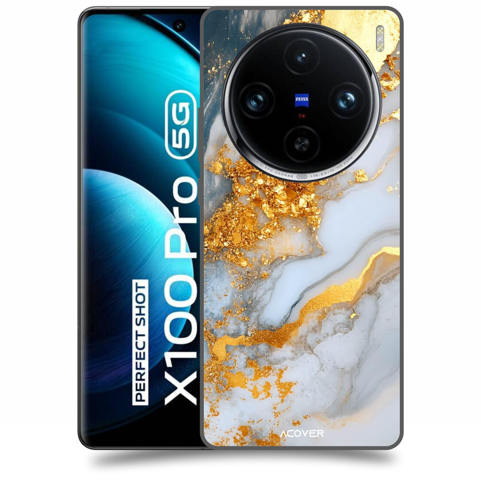 ACOVER Kryt na mobil Vivo X100 Pro - Liquid Gold VII