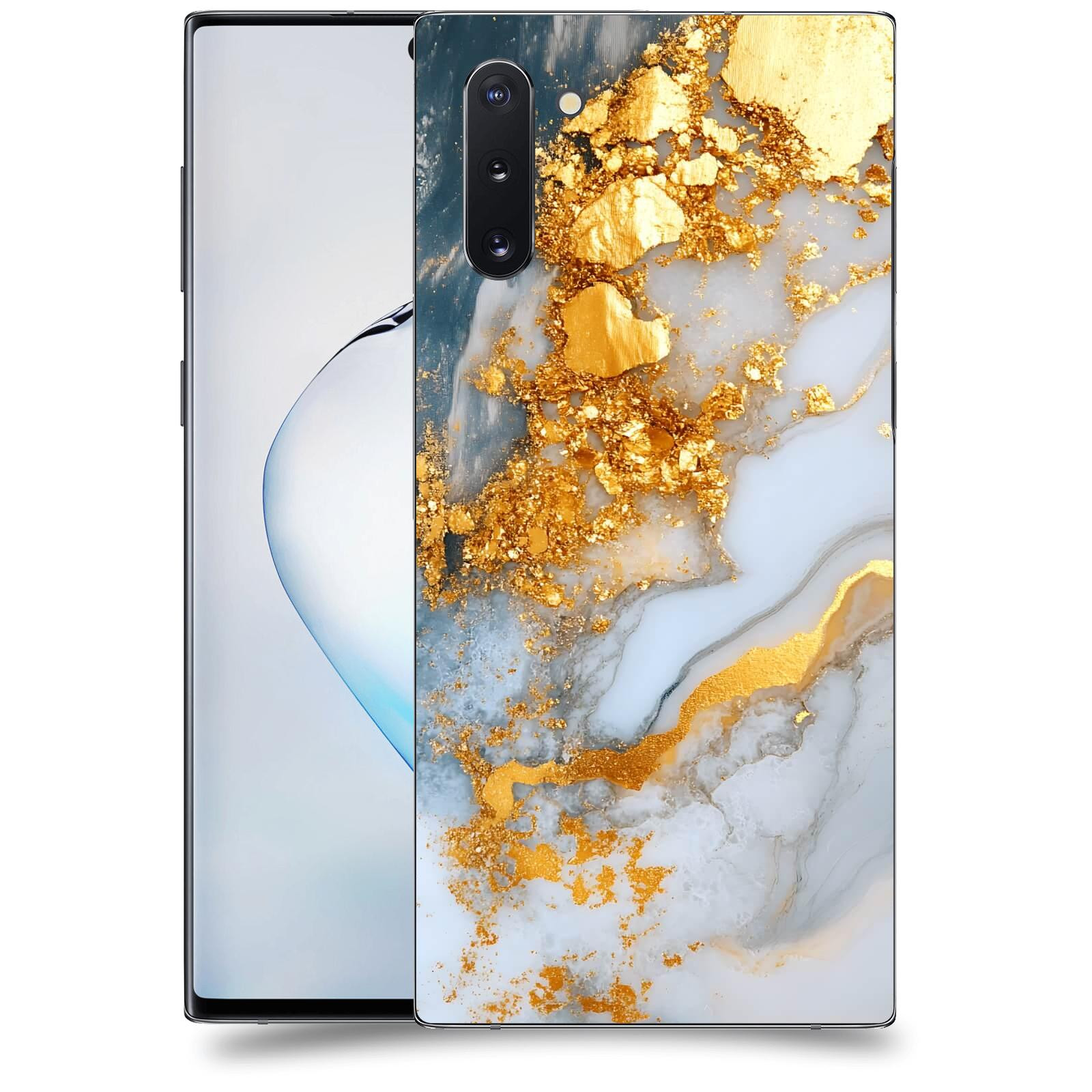ACOVER Kryt na mobil Samsung Galaxy Note 10 N970F - Liquid Gold VII