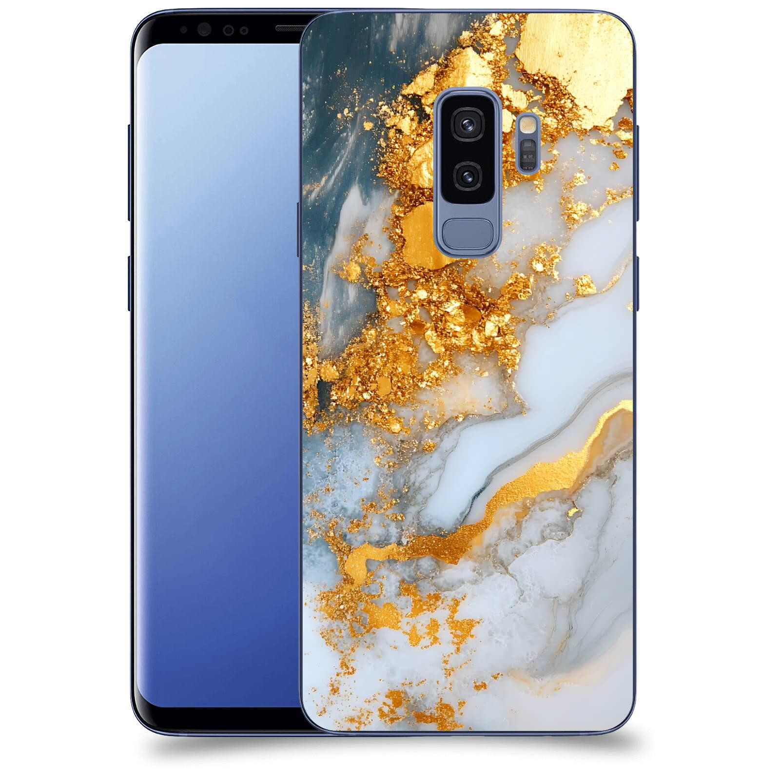 ACOVER Kryt na mobil Samsung Galaxy S9 Plus G965F - Liquid Gold VII