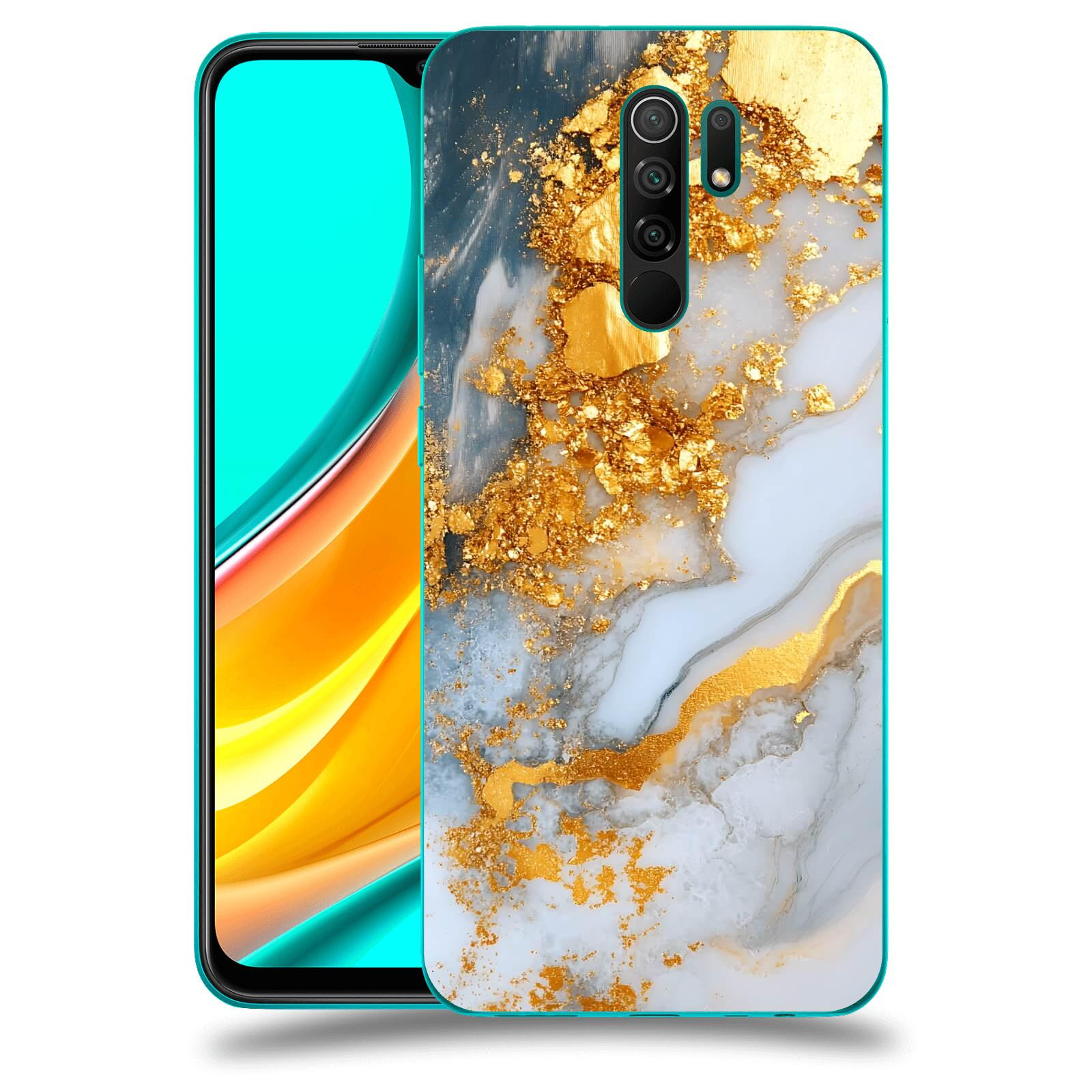 ACOVER Kryt na mobil Xiaomi Mi 9 - Liquid Gold VII