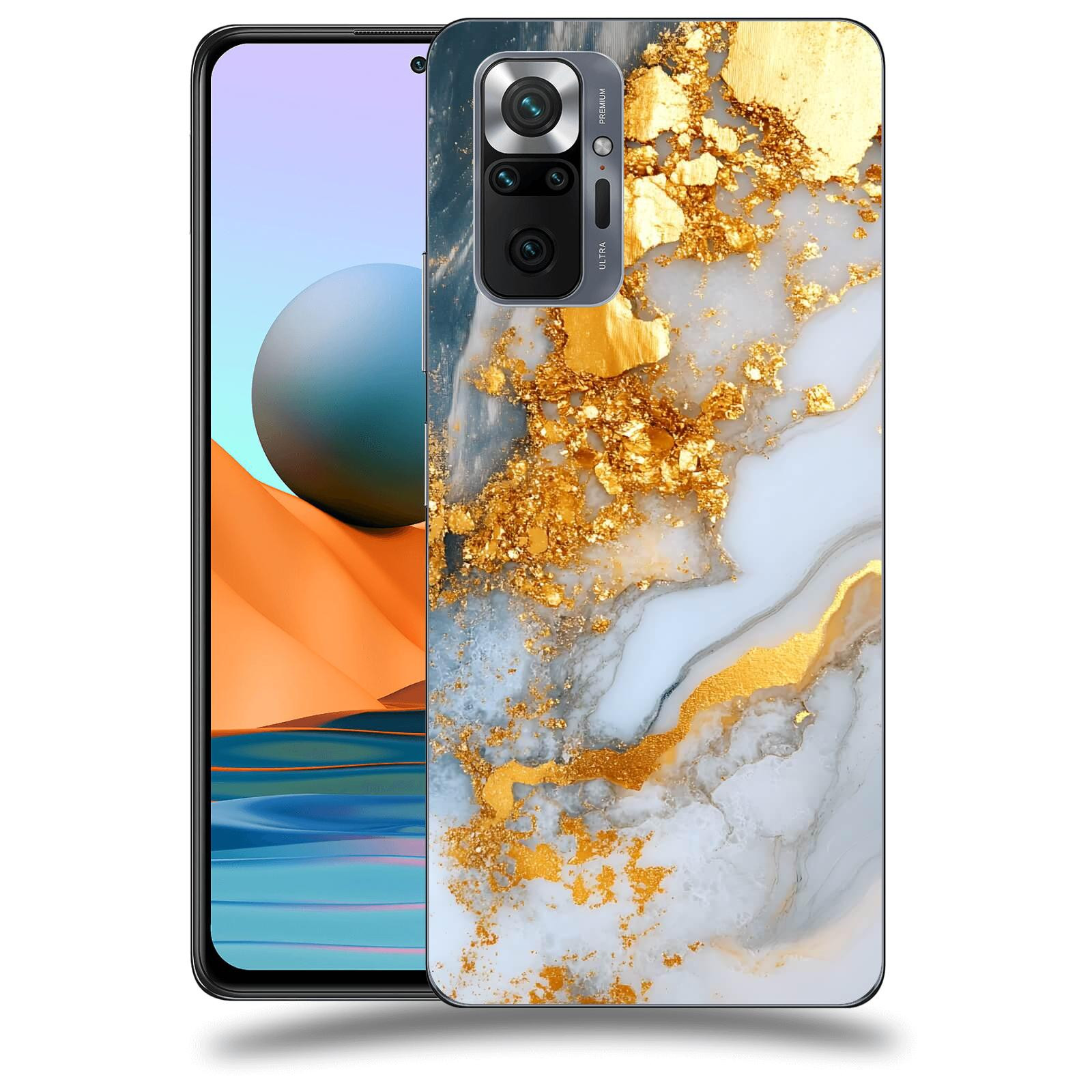 ACOVER Kryt na mobil Xiaomi Mi Note 10 (Pro) - Liquid Gold VII