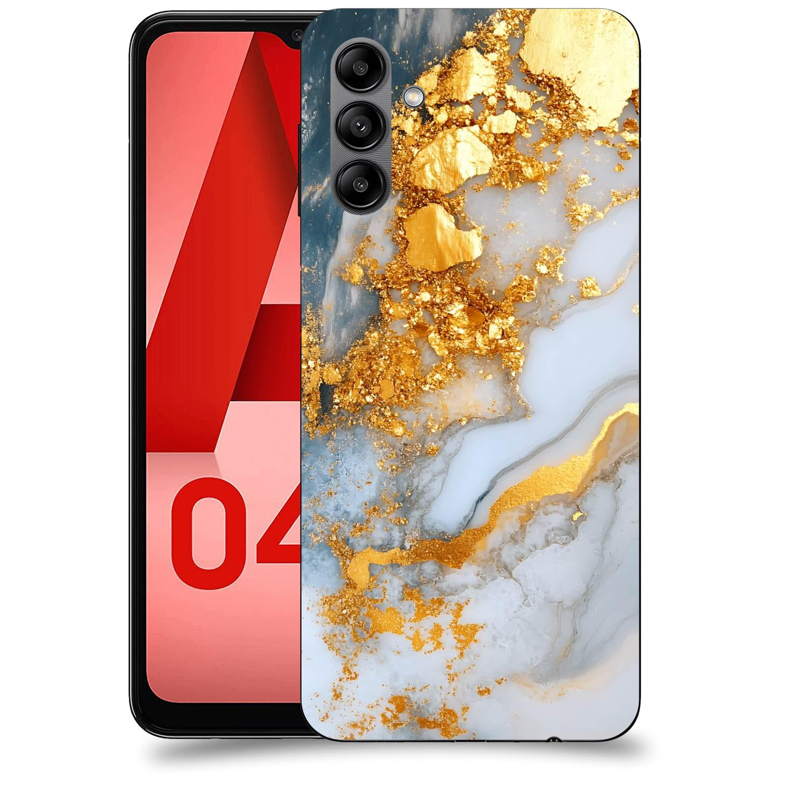 ACOVER Kryt na mobil Samsung Galaxy A04s - Liquid Gold VII