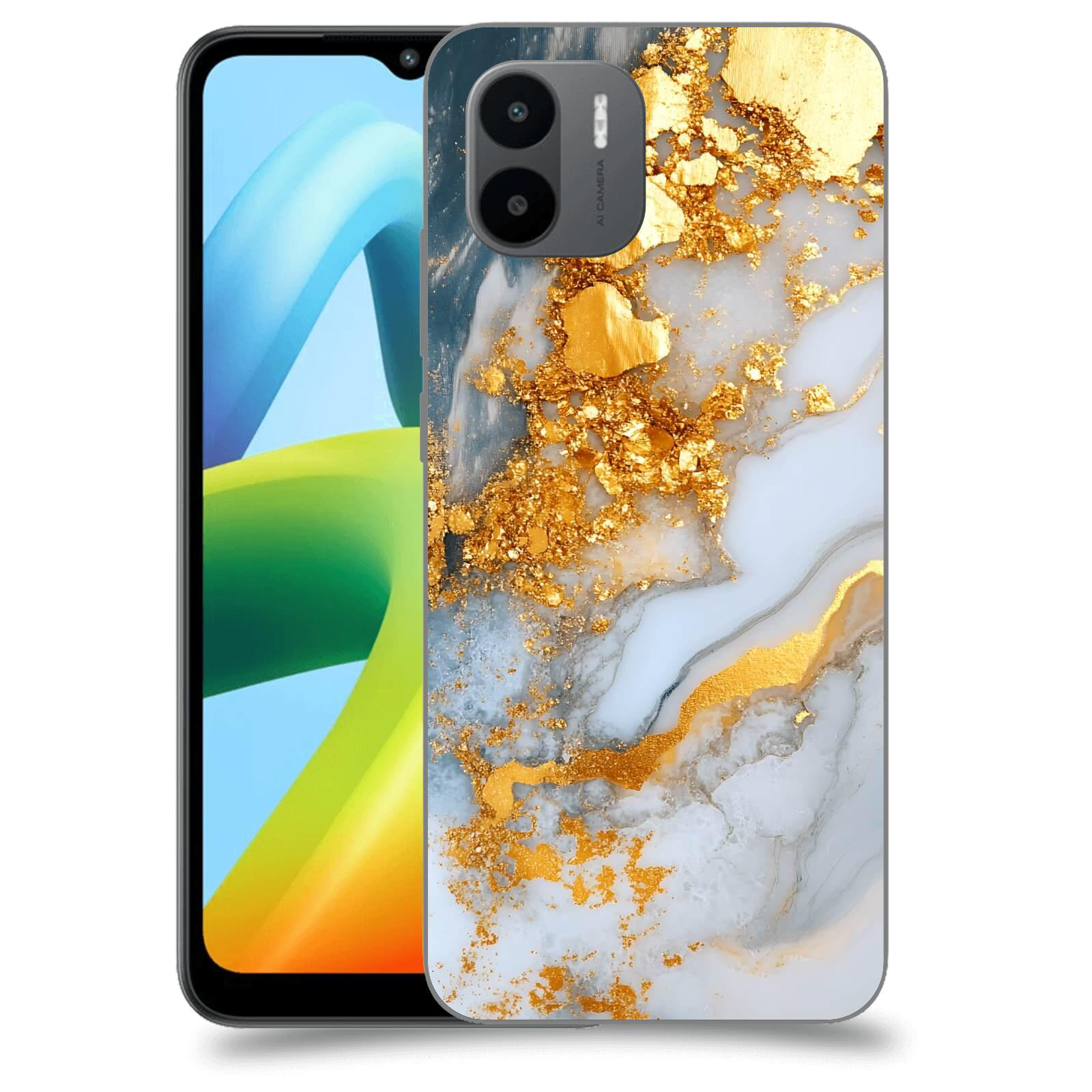 ACOVER Kryt na mobil Xiaomi Redmi A1+ - Liquid Gold VII