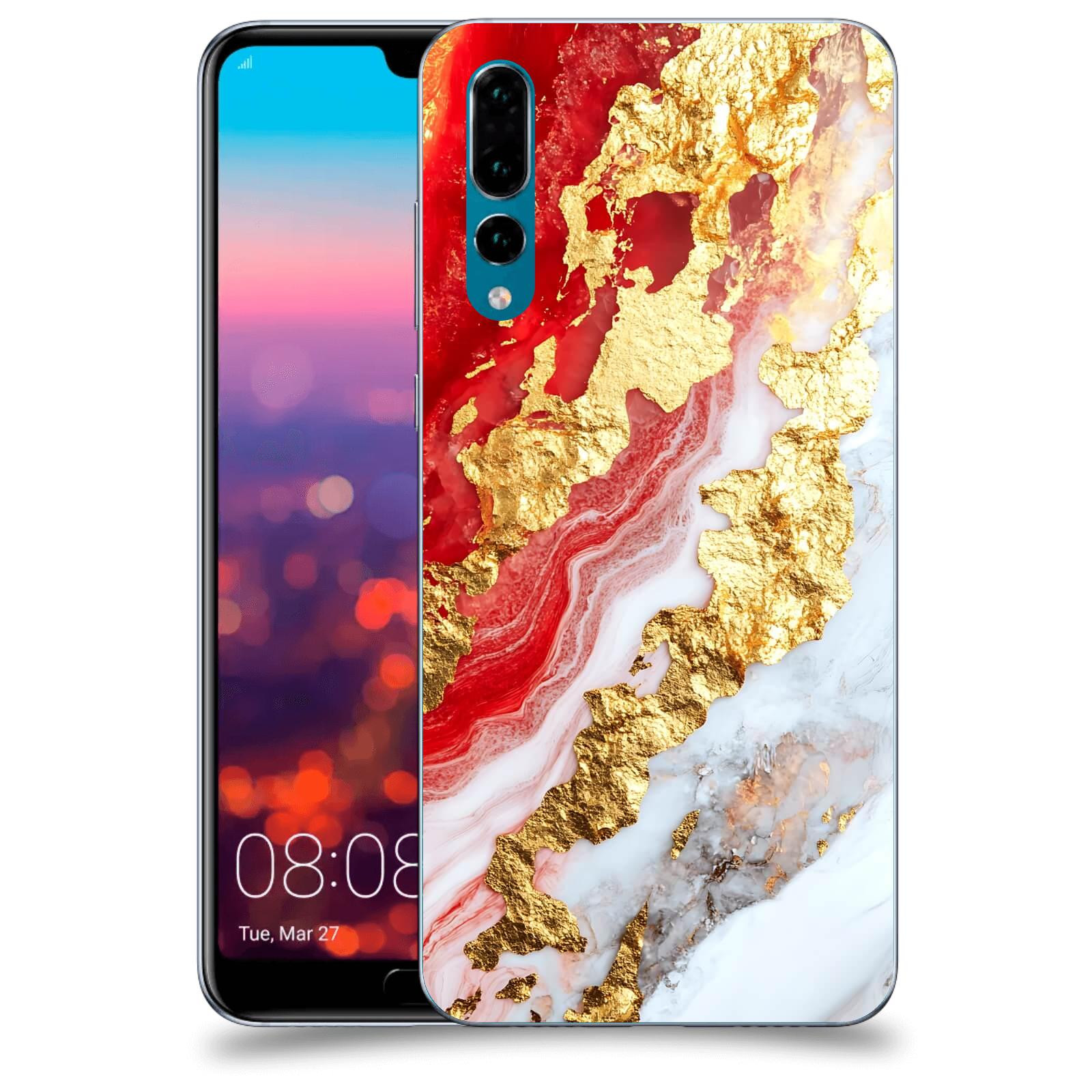 ACOVER Kryt na mobil Huawei P20 Pro - Golden Blood II