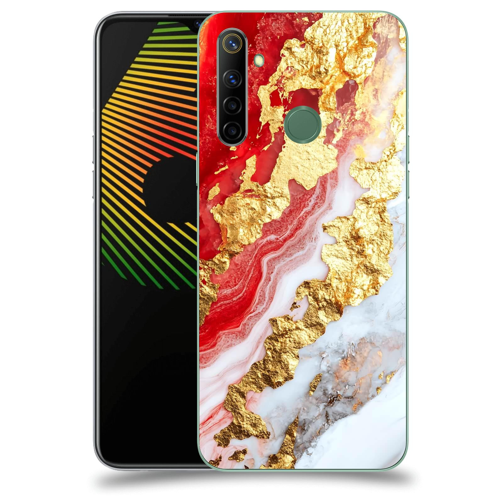 ACOVER Kryt na mobil Realme 6i - Golden Blood II