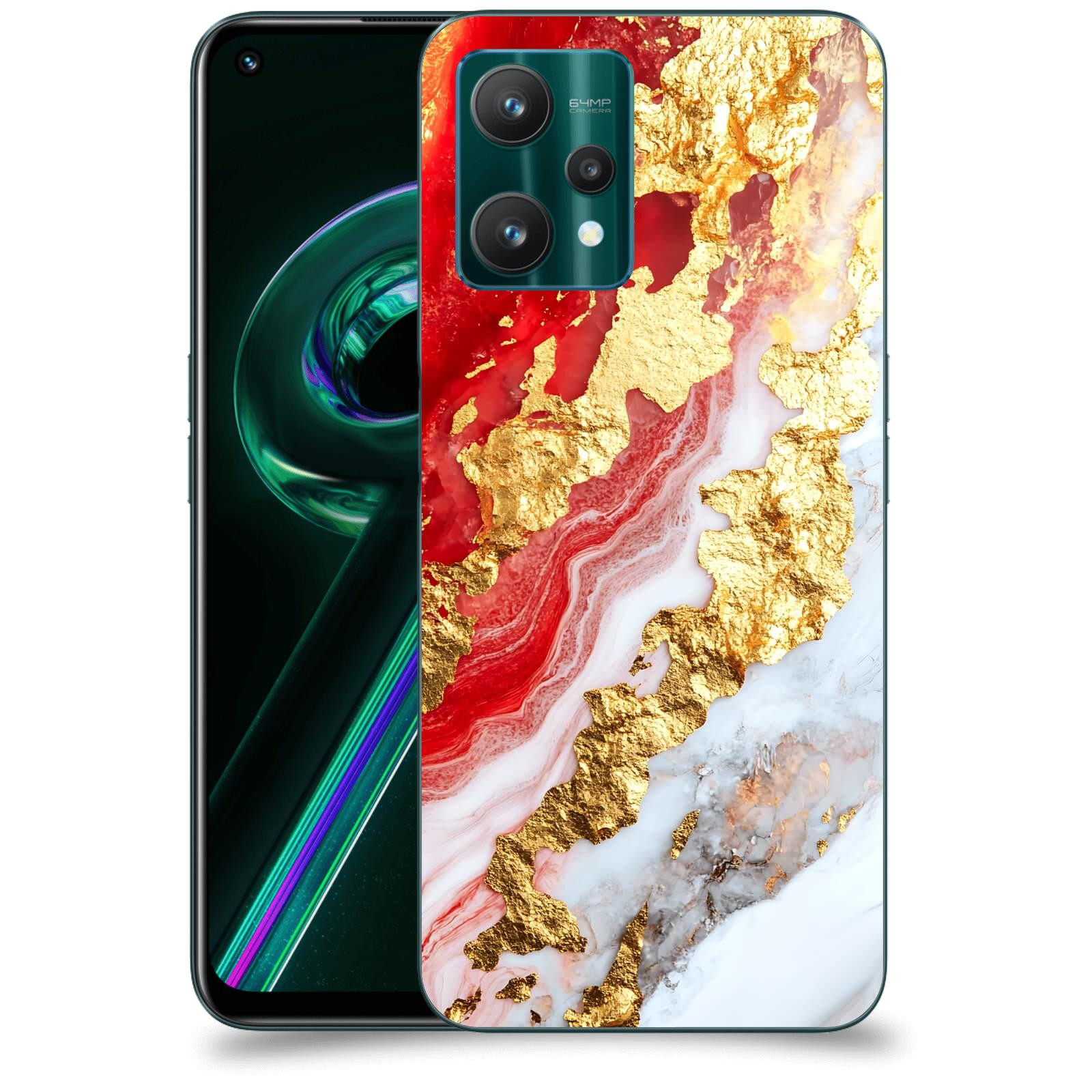 ACOVER Kryt na mobil Realme 9 Pro 5G - Golden Blood II