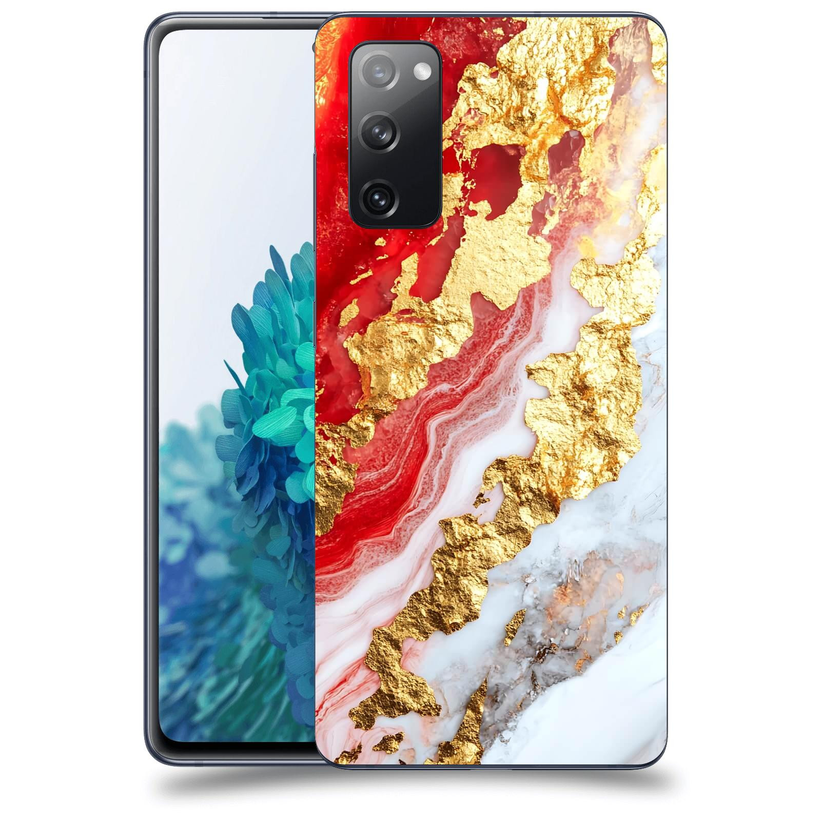 ACOVER Kryt na mobil Samsung Galaxy S20 FE - Golden Blood II