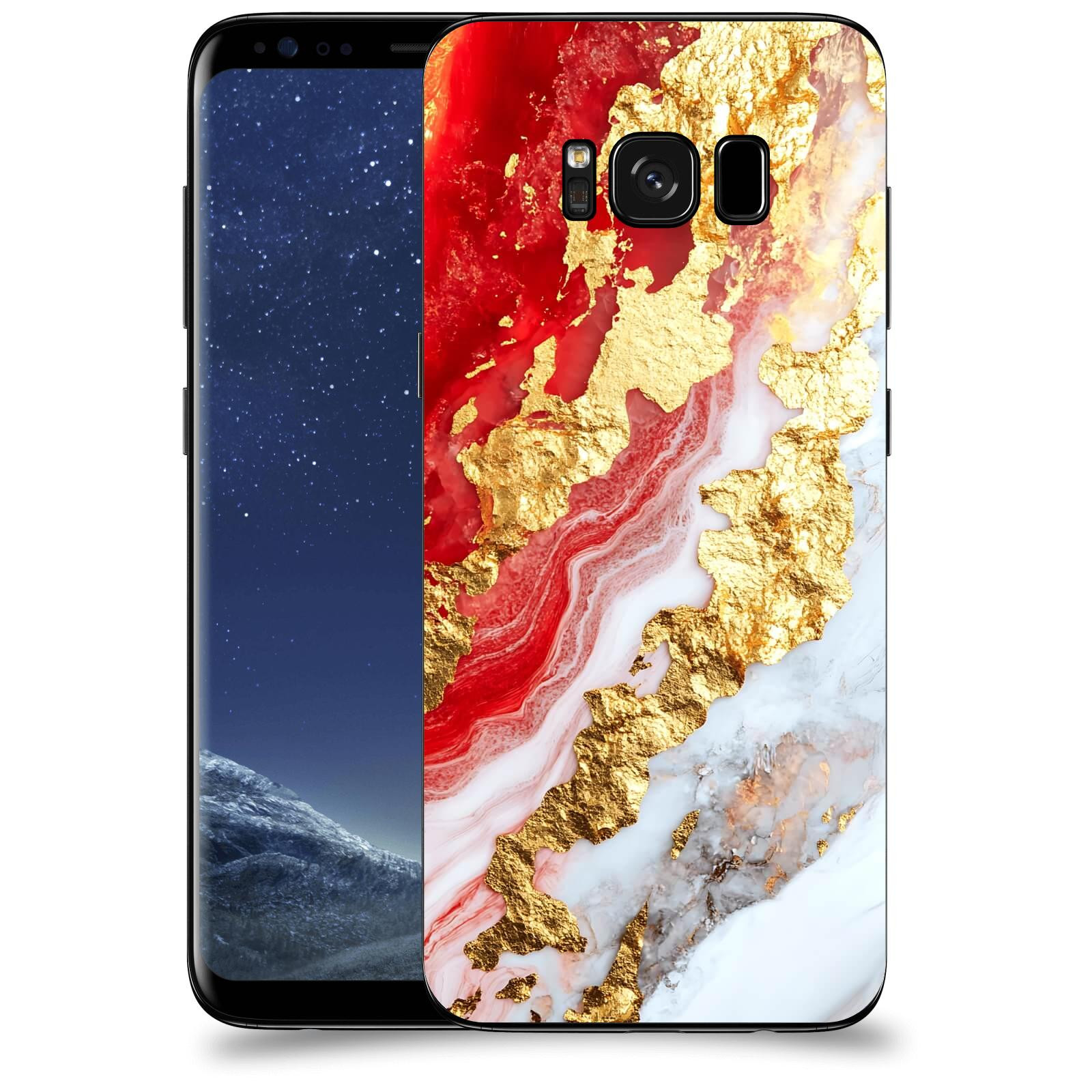 ACOVER Kryt na mobil Samsung Galaxy S8 G950F - Golden Blood II