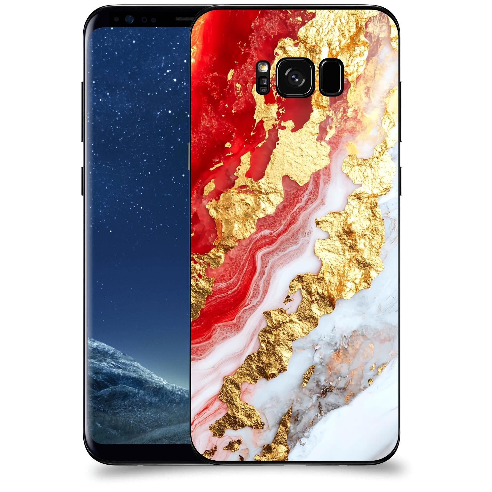 ACOVER Kryt na mobil Samsung Galaxy S8+ G955F - Golden Blood II