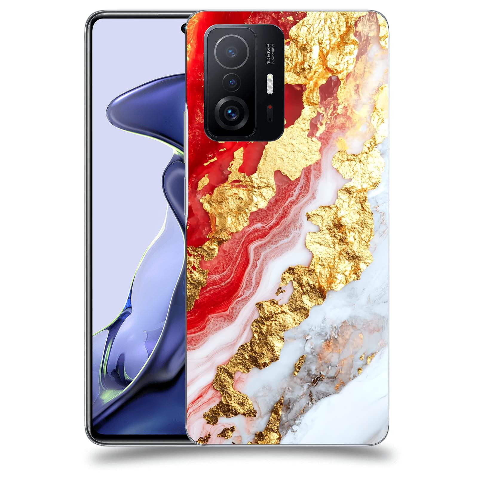 ACOVER Kryt na mobil Xiaomi 11T - Golden Blood II