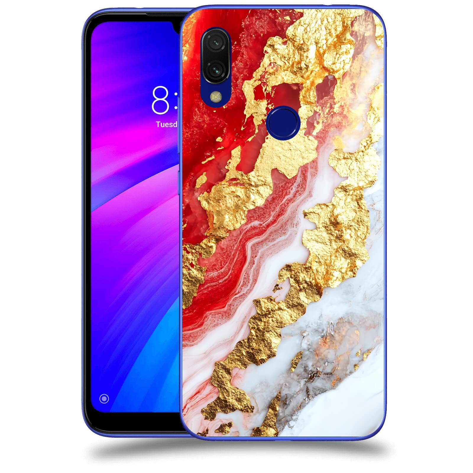 ACOVER Kryt na mobil Xiaomi Redmi 7 - Golden Blood II