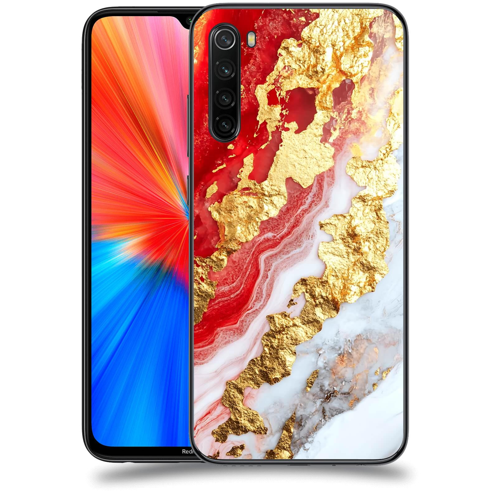 ACOVER Kryt na mobil Xiaomi Redmi Note 8 - Golden Blood II