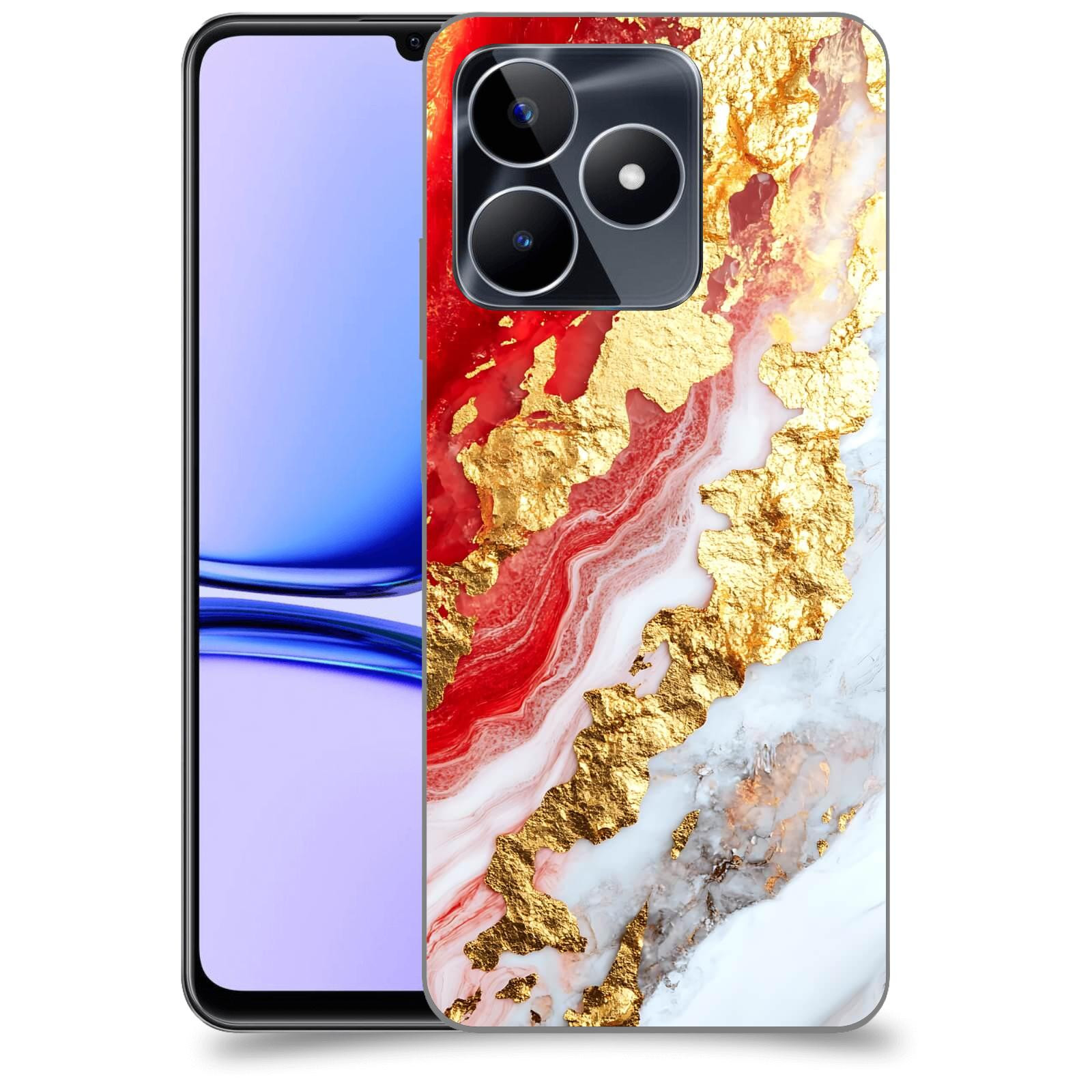 ACOVER Kryt na mobil Realme C53 - Golden Blood II