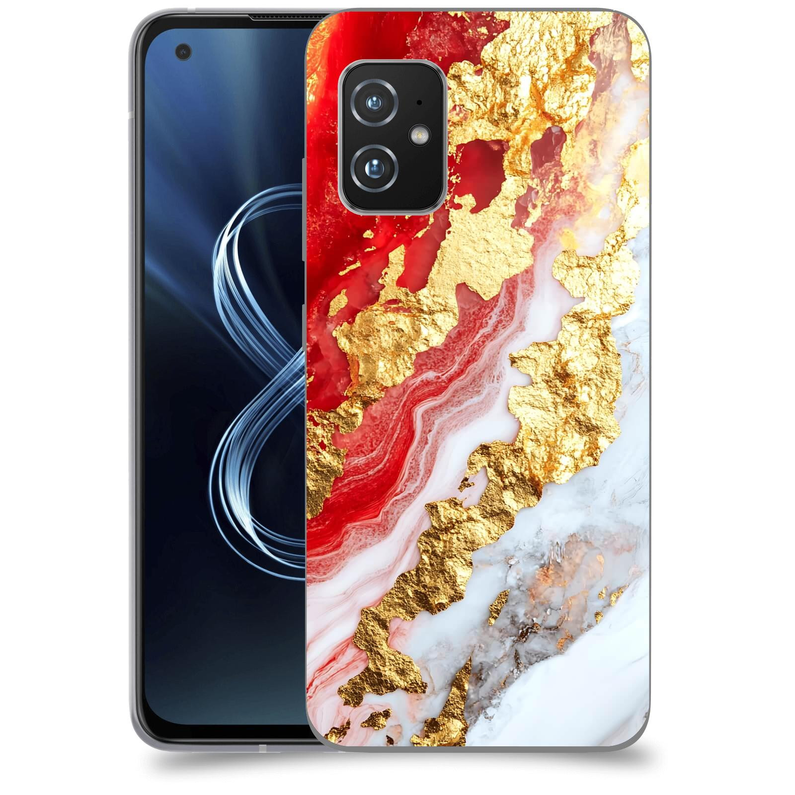 ACOVER Kryt na mobil Honor Magic5 Lite 5G - Golden Blood II