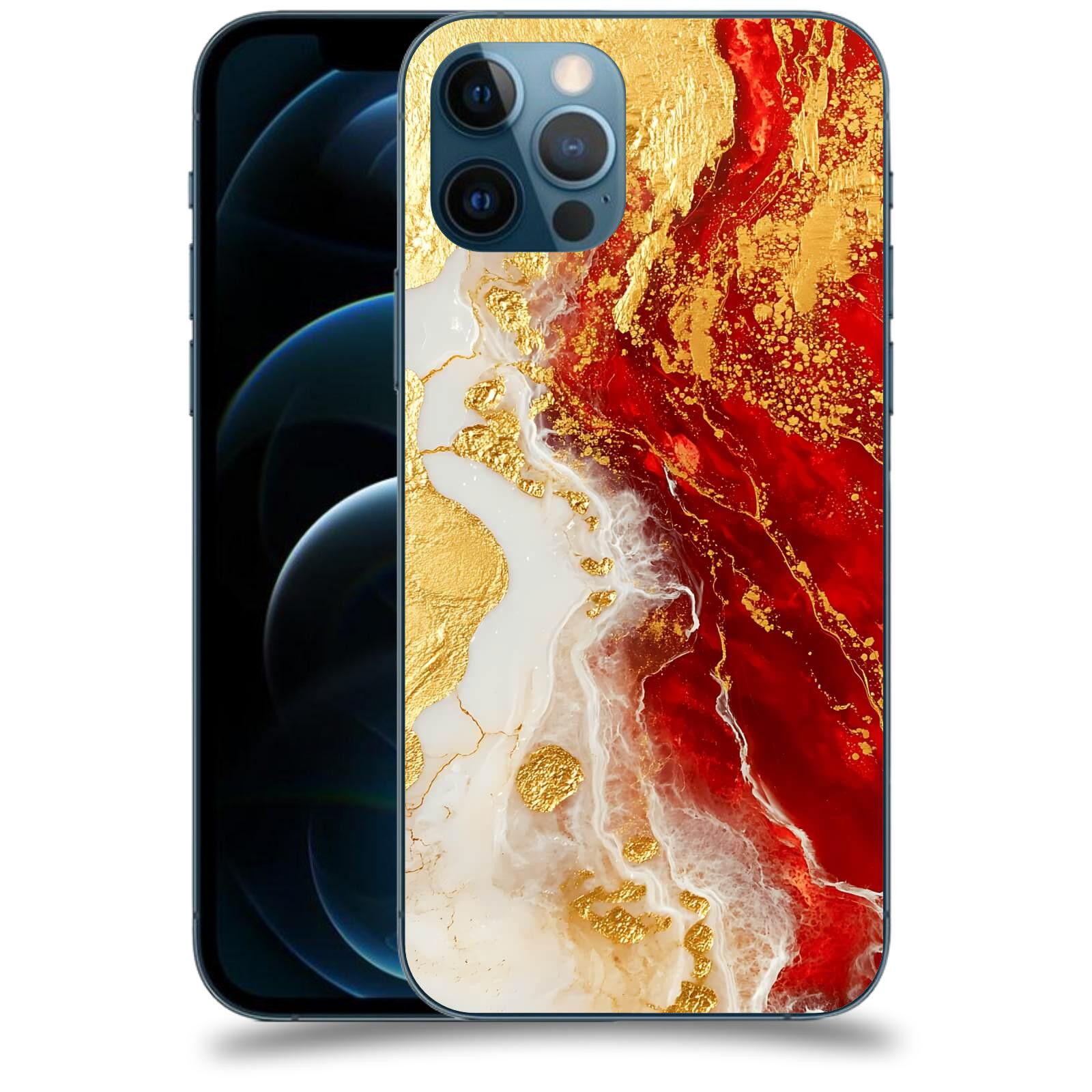 ACOVER Kryt na mobil Apple iPhone 12 Pro - Golden Blood III