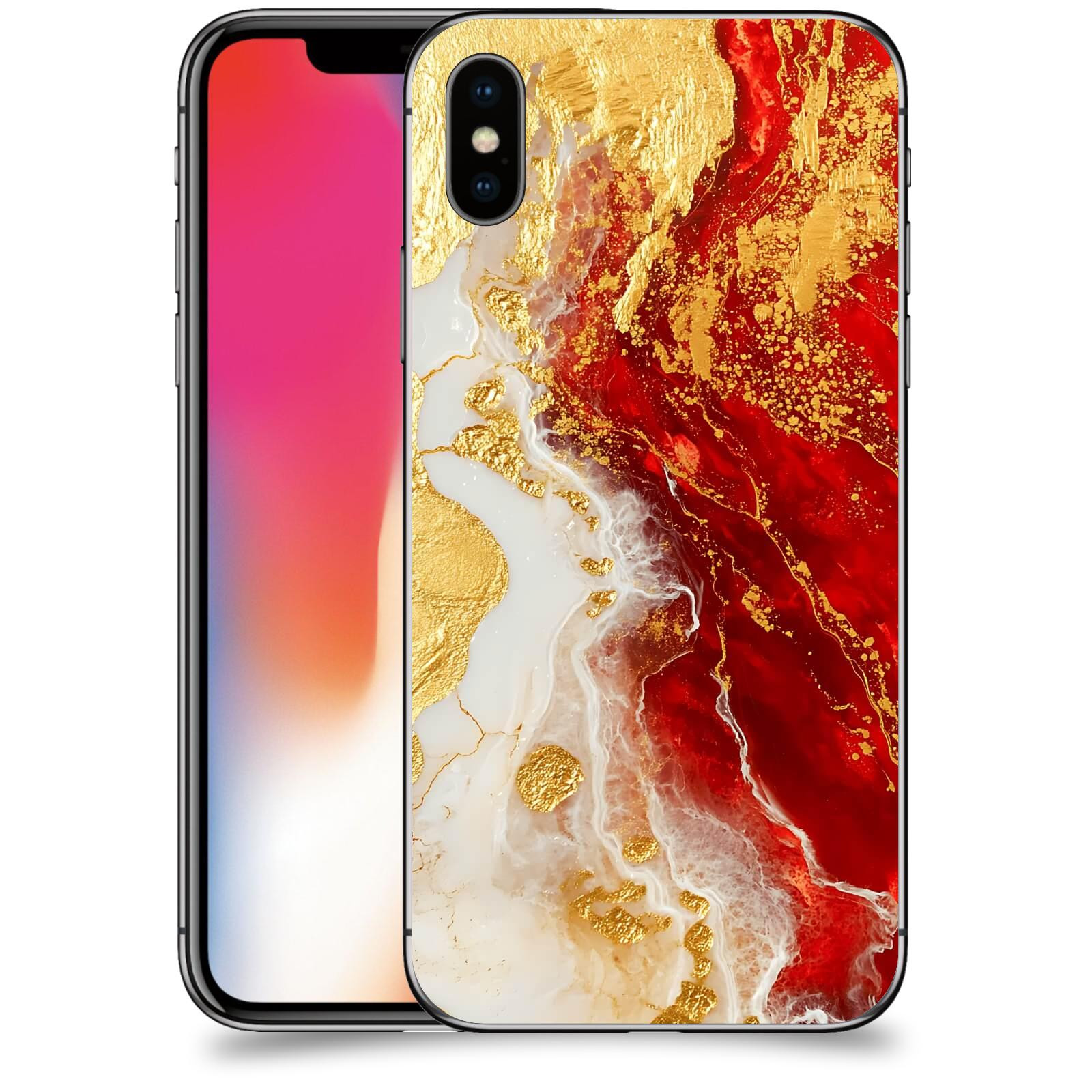 ACOVER Kryt na mobil Apple iPhone X/XS - Golden Blood III