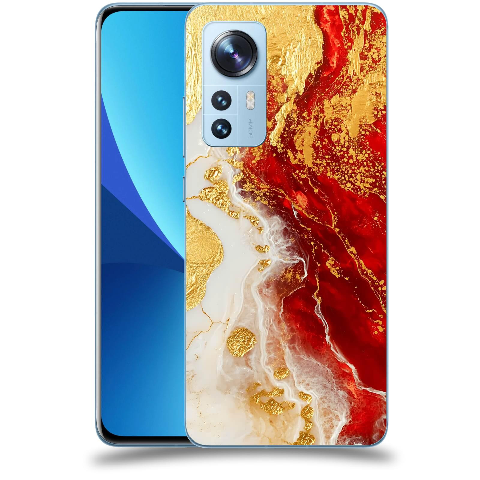 ACOVER Kryt na mobil Xiaomi 12 - Golden Blood III