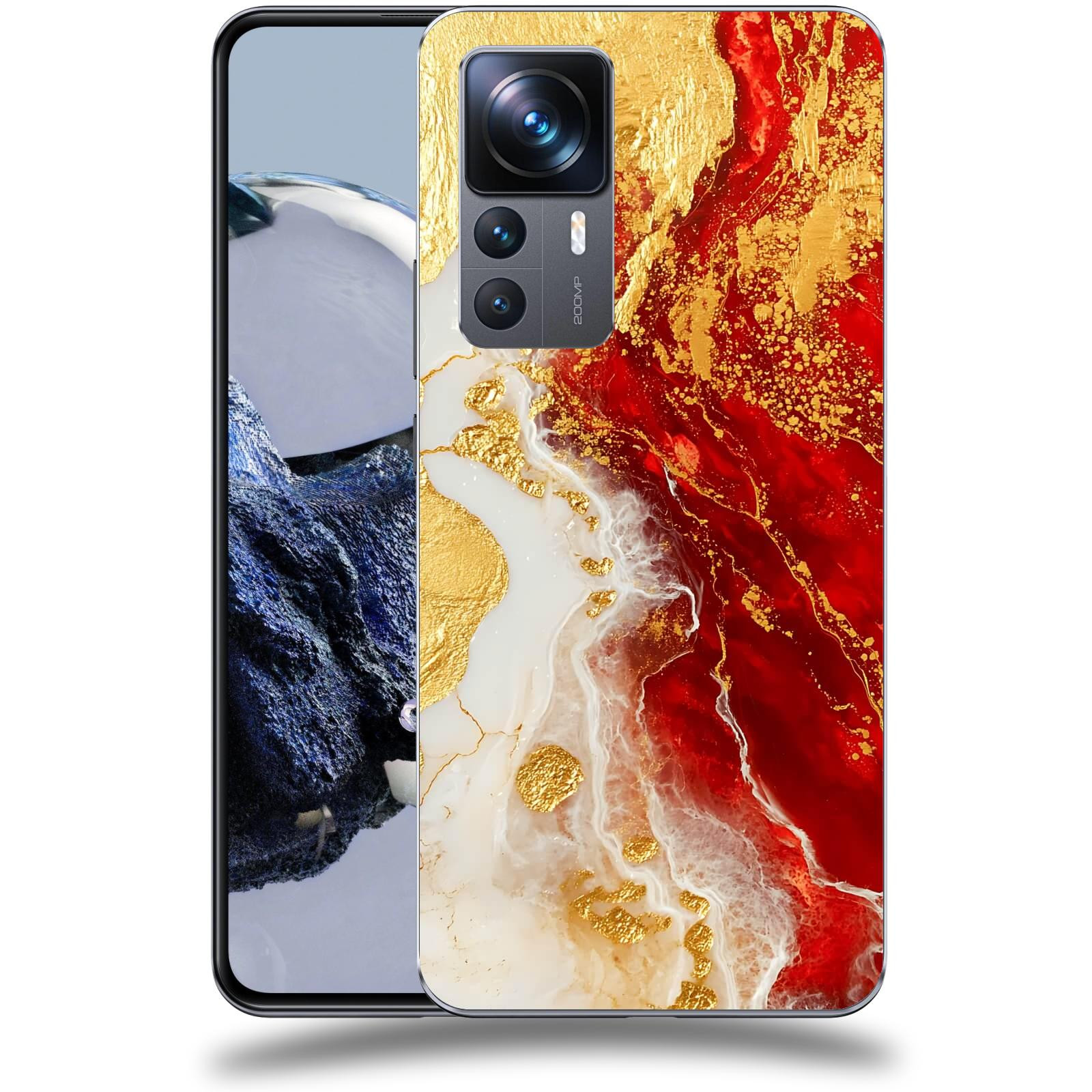 ACOVER Kryt na mobil Xiaomi 12T Pro - Golden Blood III