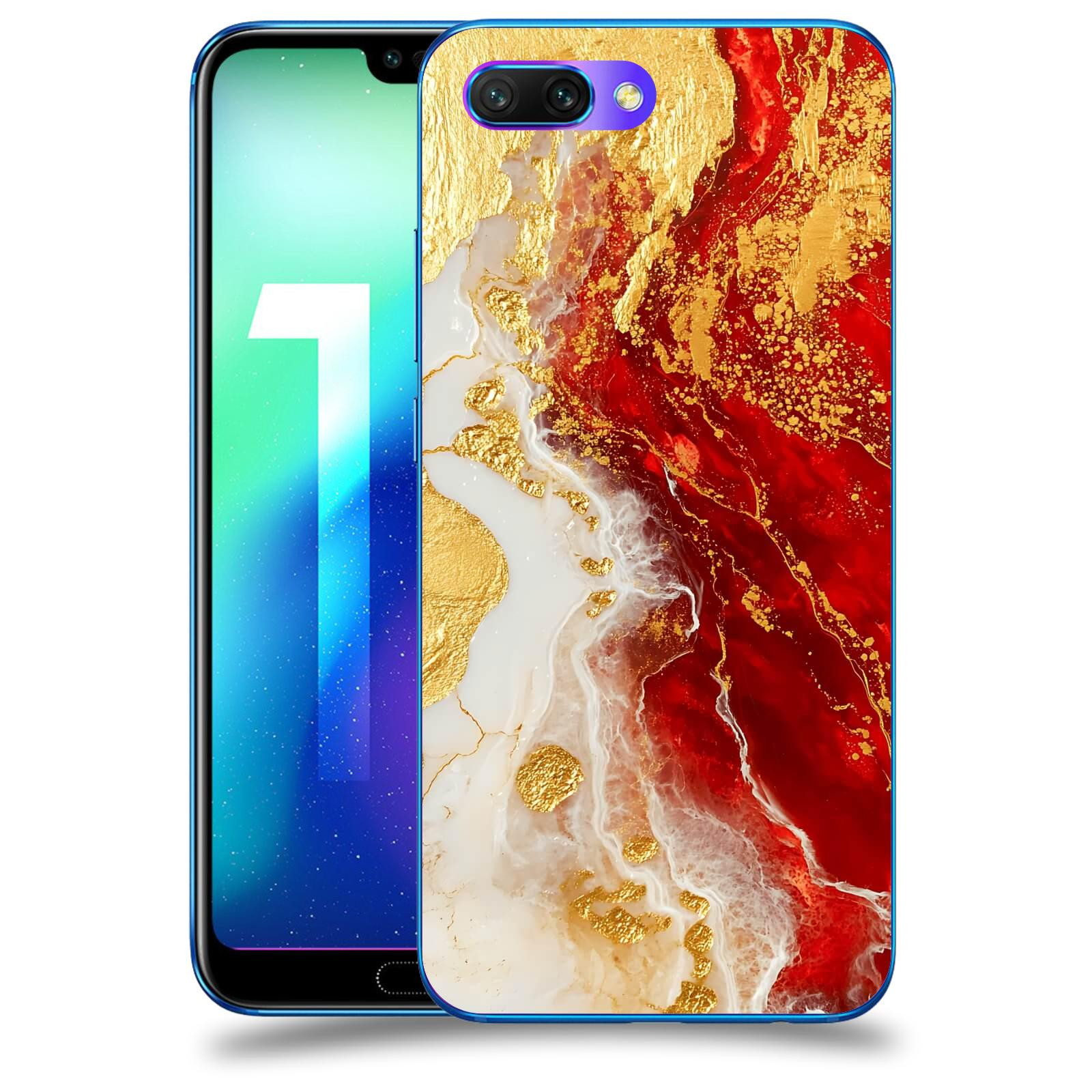 ACOVER Kryt na mobil Honor 10 - Golden Blood III