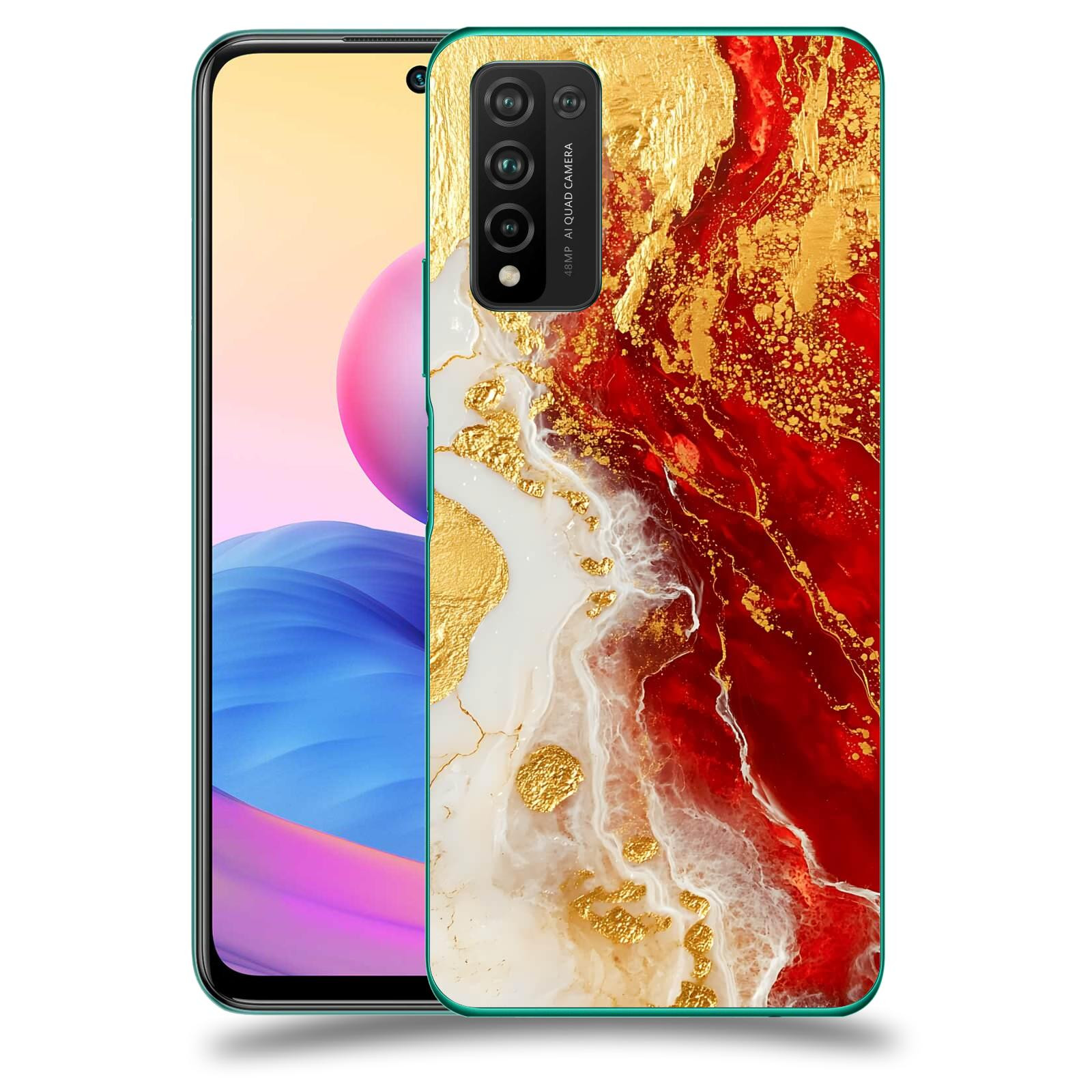 ACOVER Kryt na mobil Honor 10X Lite - Golden Blood III