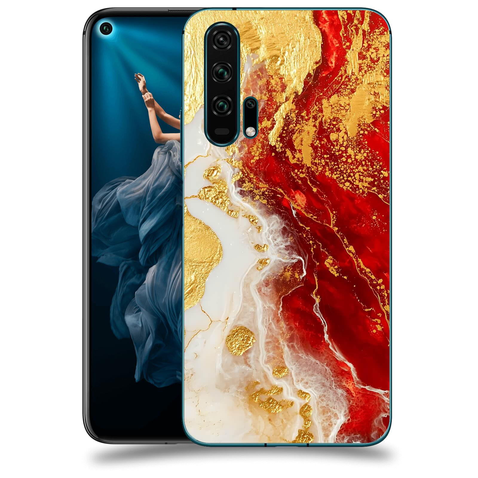 ACOVER Kryt na mobil Honor 20 Pro - Golden Blood III