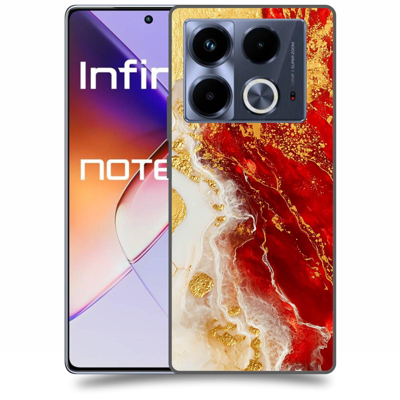 ACOVER Kryt na mobil Infinix Note 40 - Golden Blood III