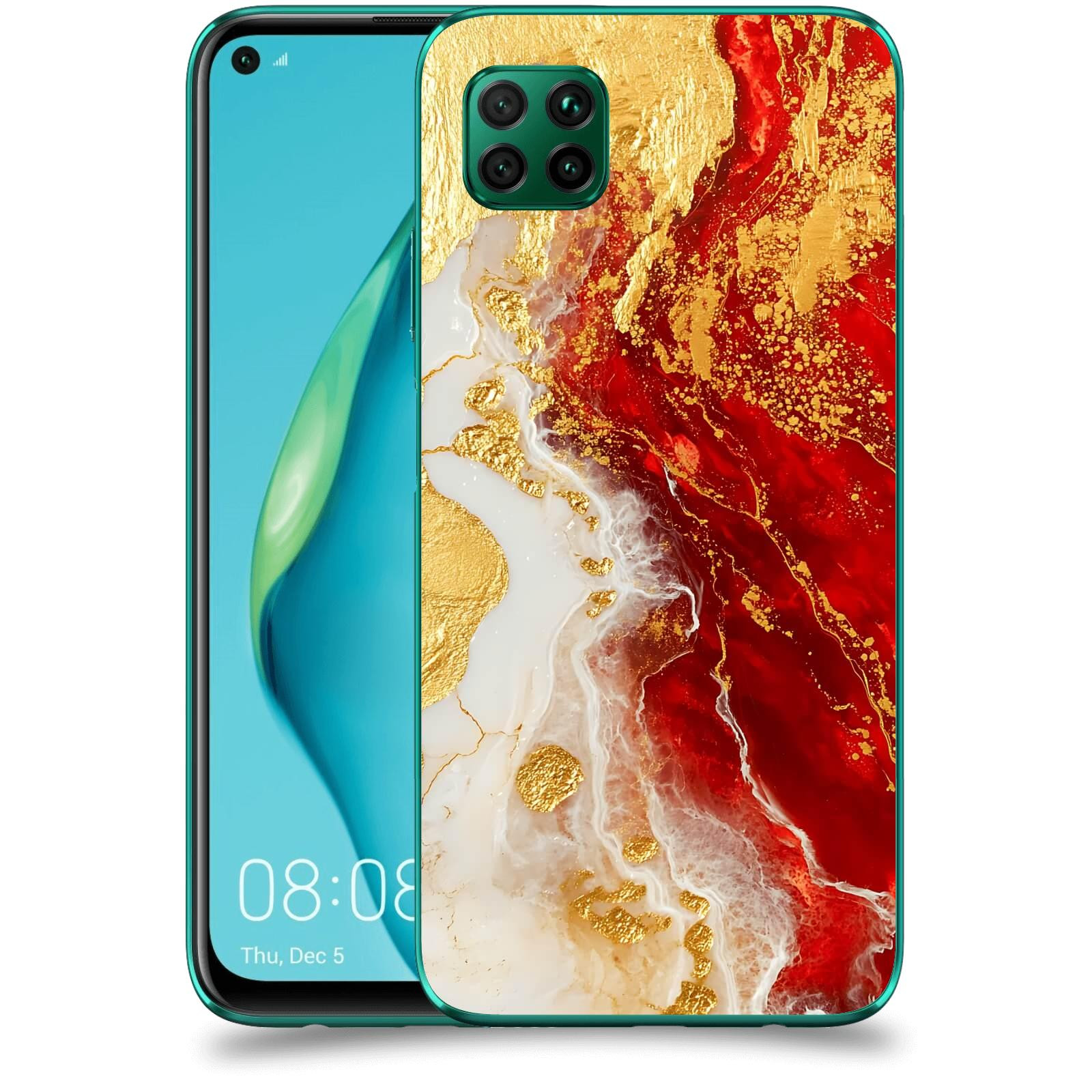 ACOVER Kryt na mobil Huawei P40 Lite - Golden Blood III